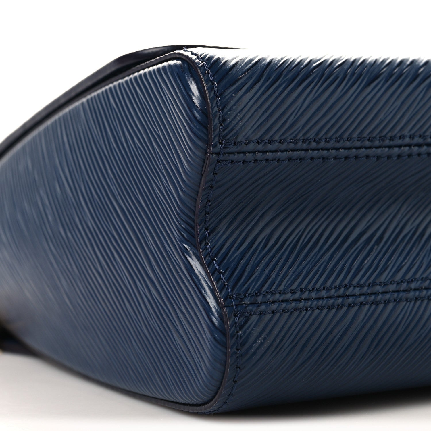 Epi Twist Shoulder Bag MM Indigo