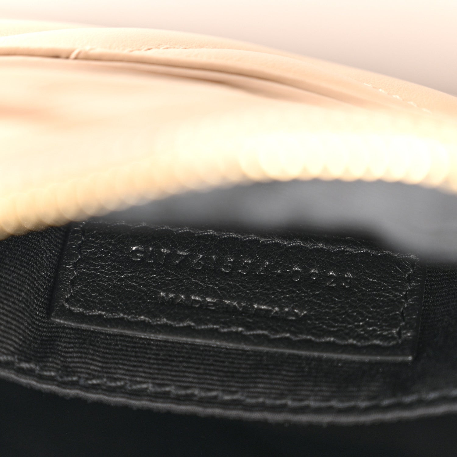 Calfskin Matelasse Monogram Lou Camera Bag Dark Beige