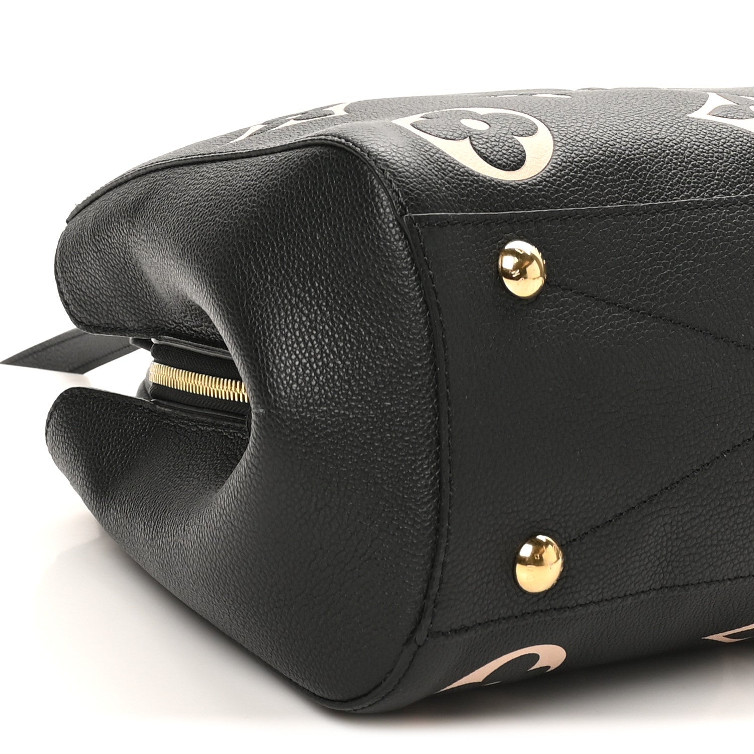 Empreinte Monogram Giant Montaigne MM Black Beige