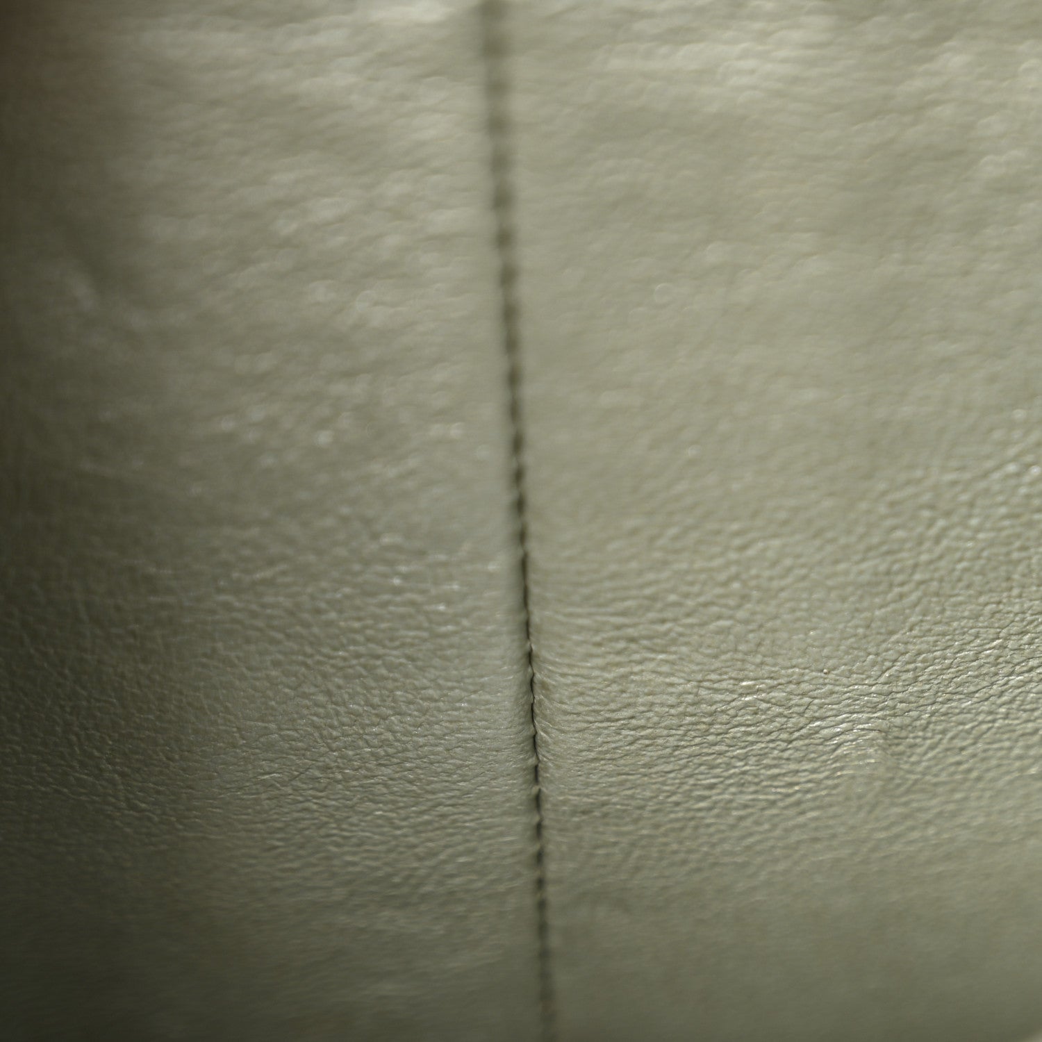Metallic Lambskin Quilted Jumbo Double Flap Green