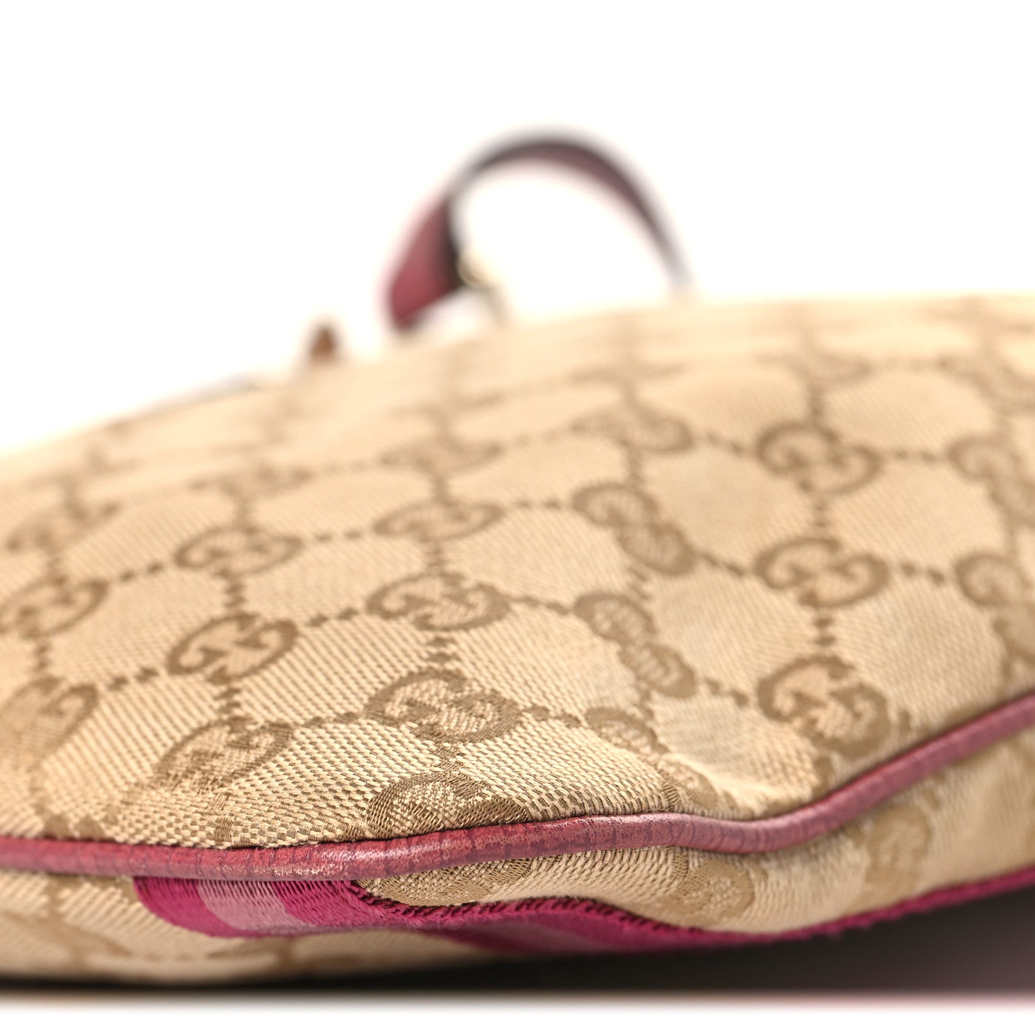 Monogram Web Jolicoeur Charms Messenger Pink Ebony