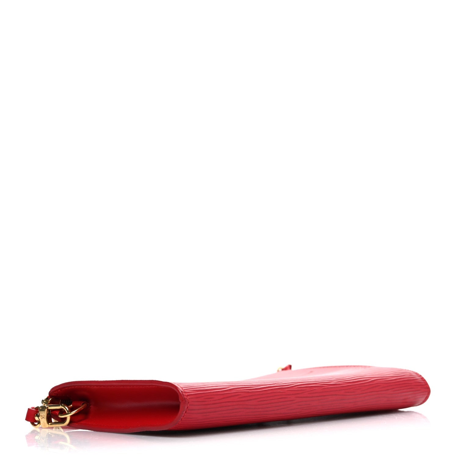 Epi Pochette Accessories 24 Castillan Red