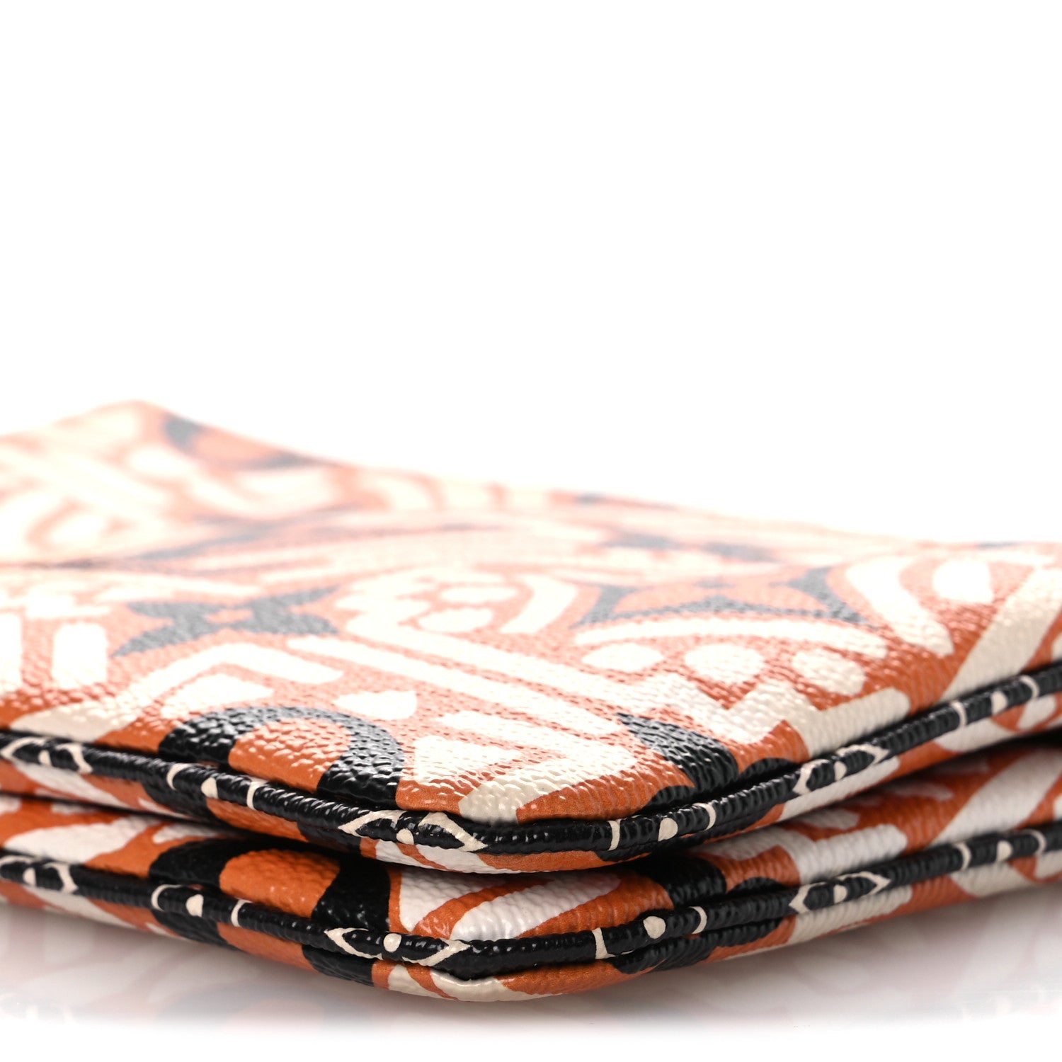 Monogram Giant Crafty Double Zip Pochette Creme Caramel