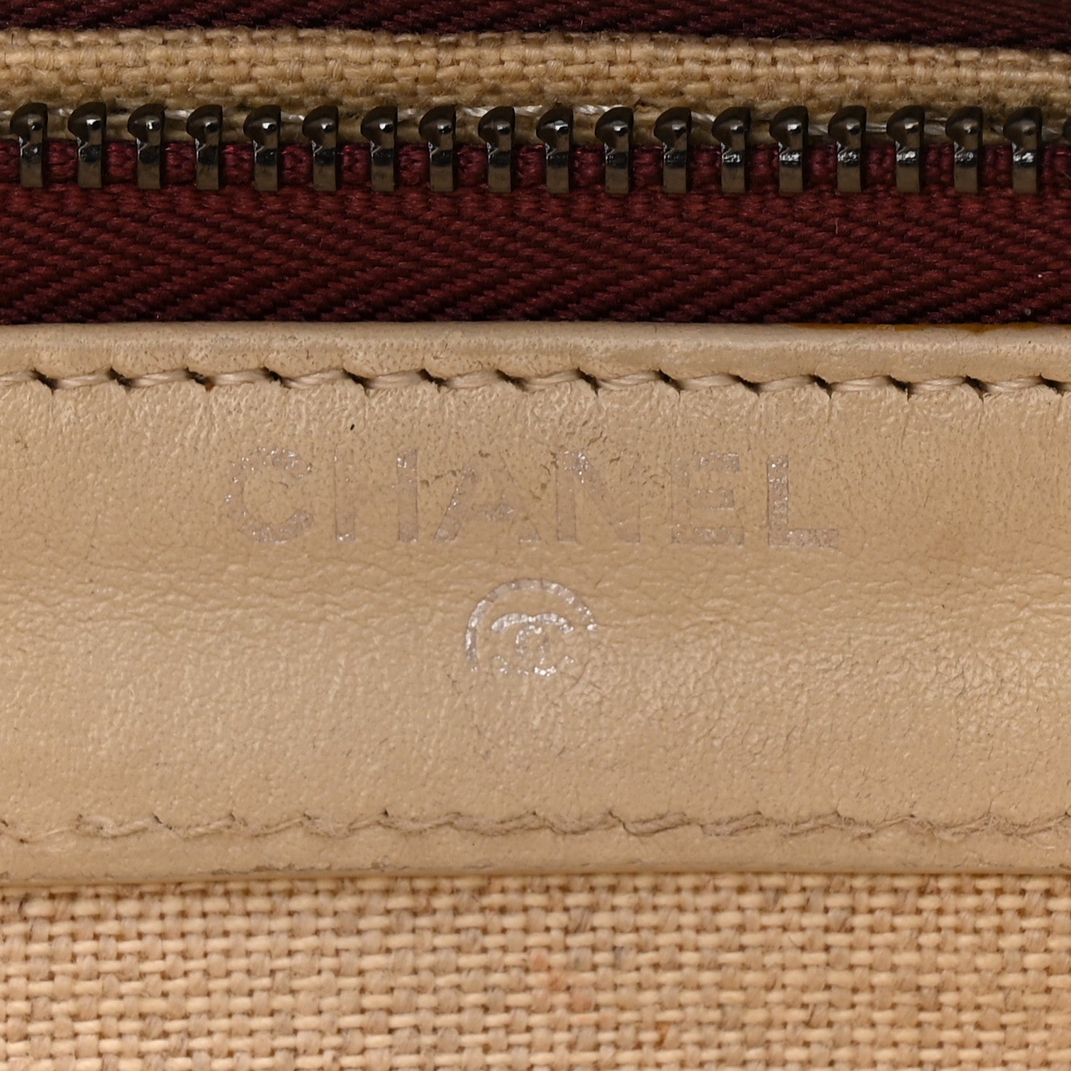 Tweed Calfskin Small Gabrielle Clutch With Chain Red