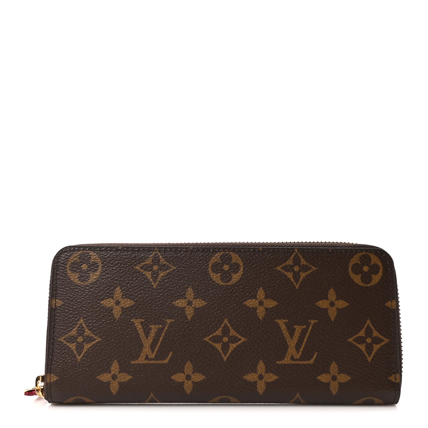 Monogram Clemence Wallet Fuchsia