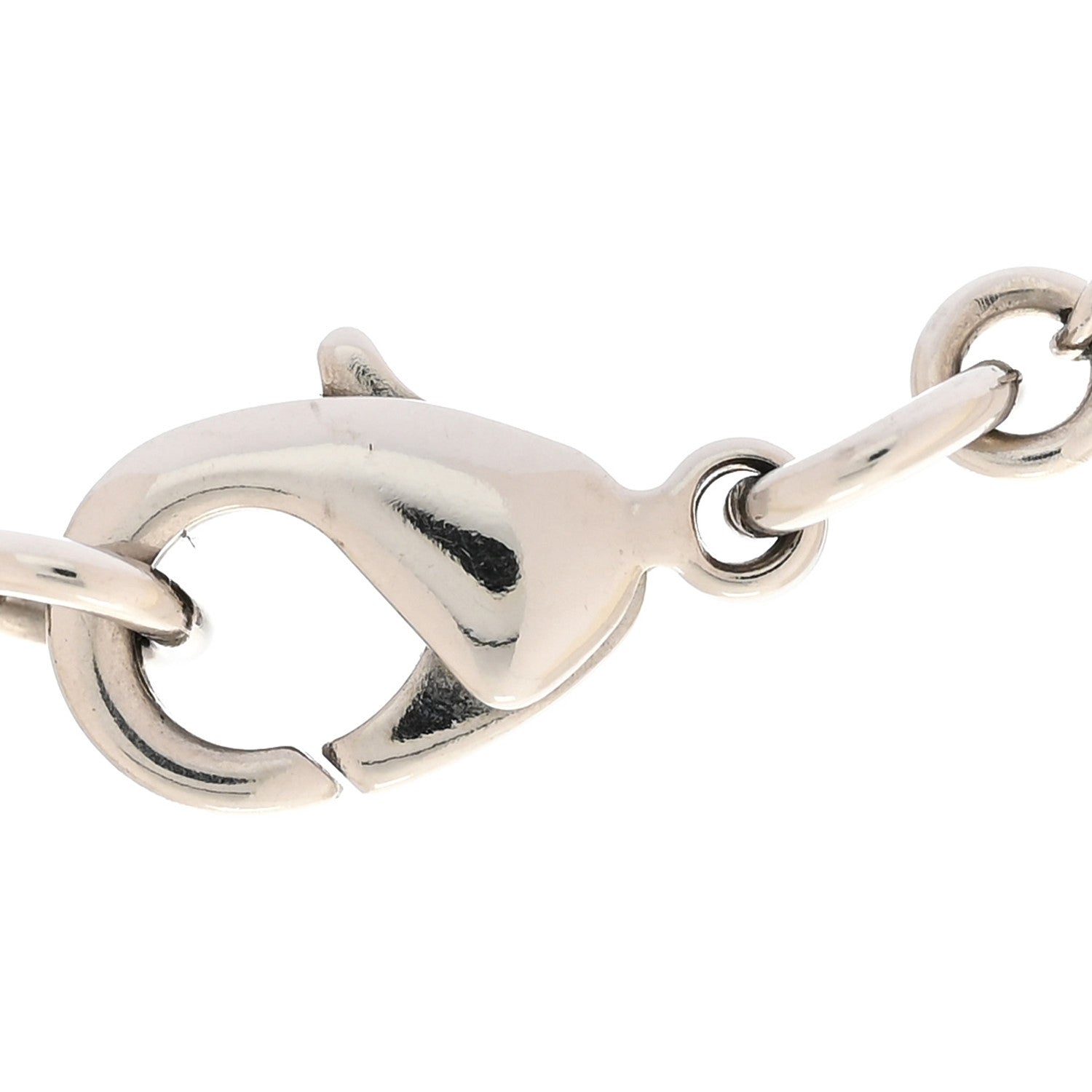 Crystal Timeless CC Necklace Silver