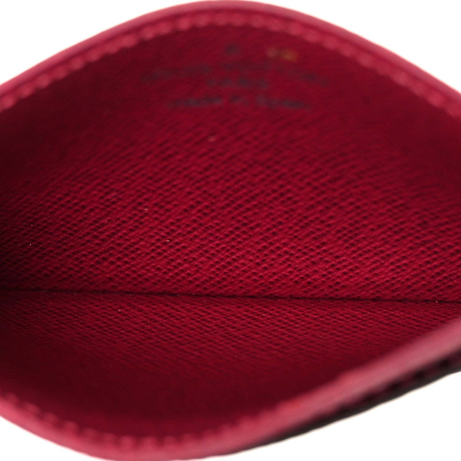 Monogram Card Holder Fuchsia