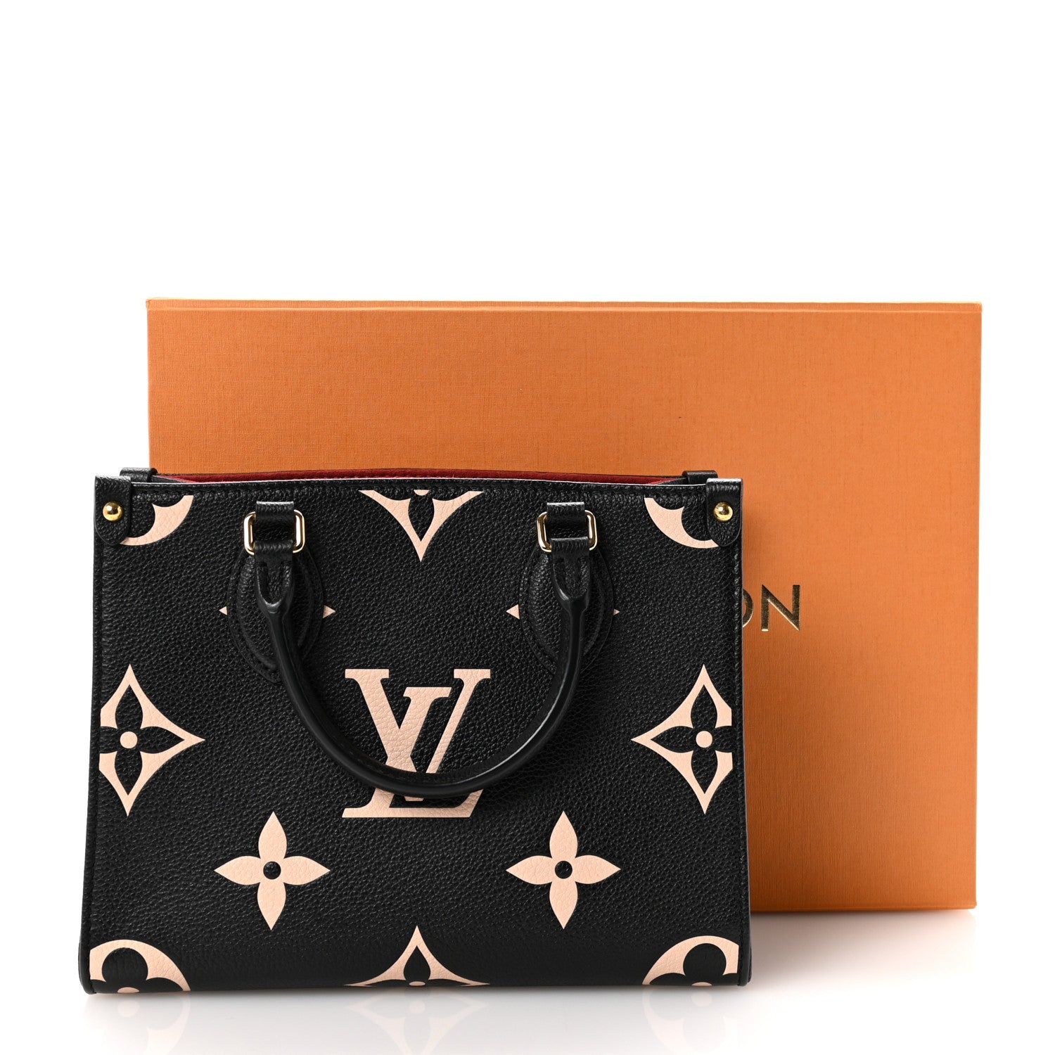 Empreinte Monogram Giant Onthego PM Black Beige
