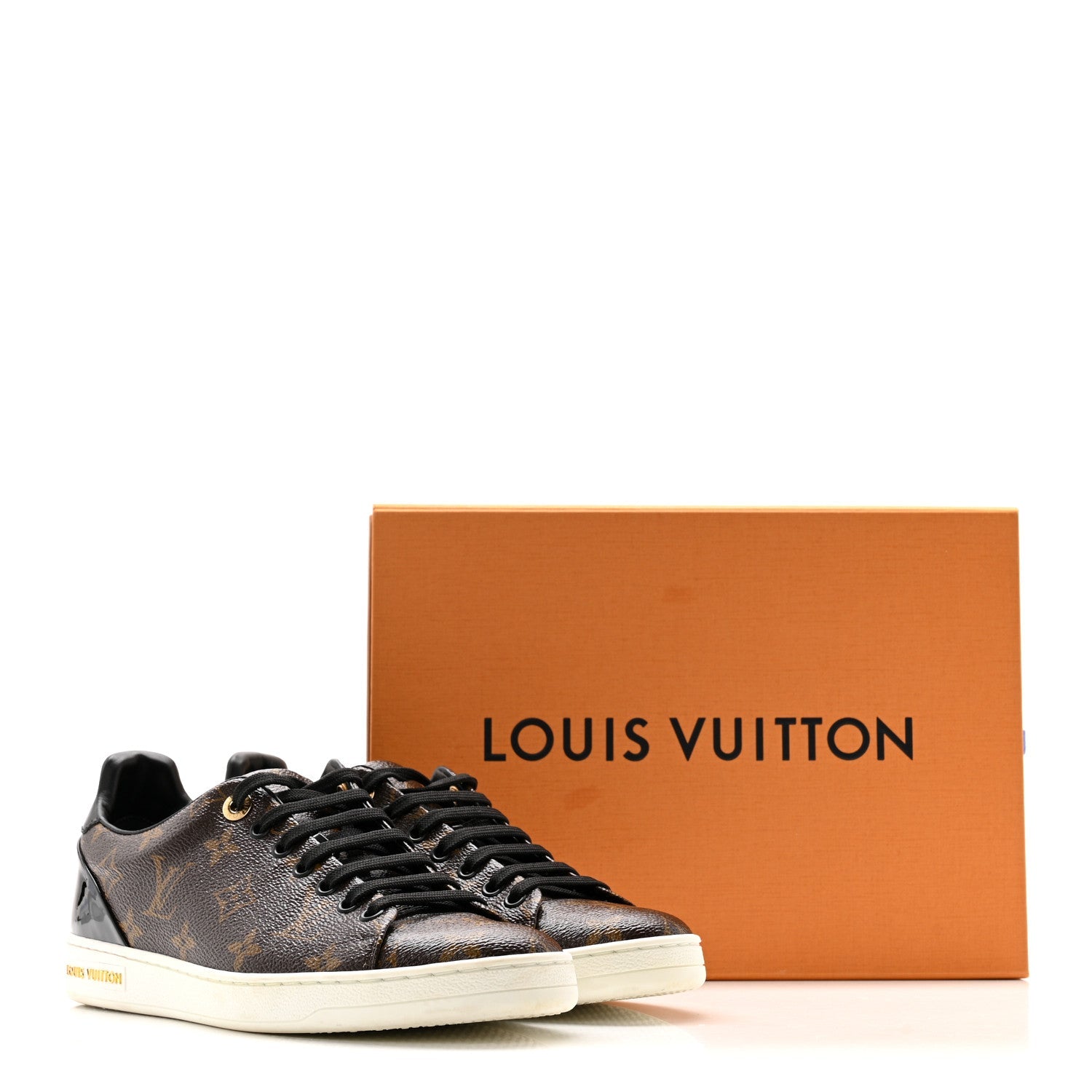 Patent Monogram Frontrow Sneakers 39