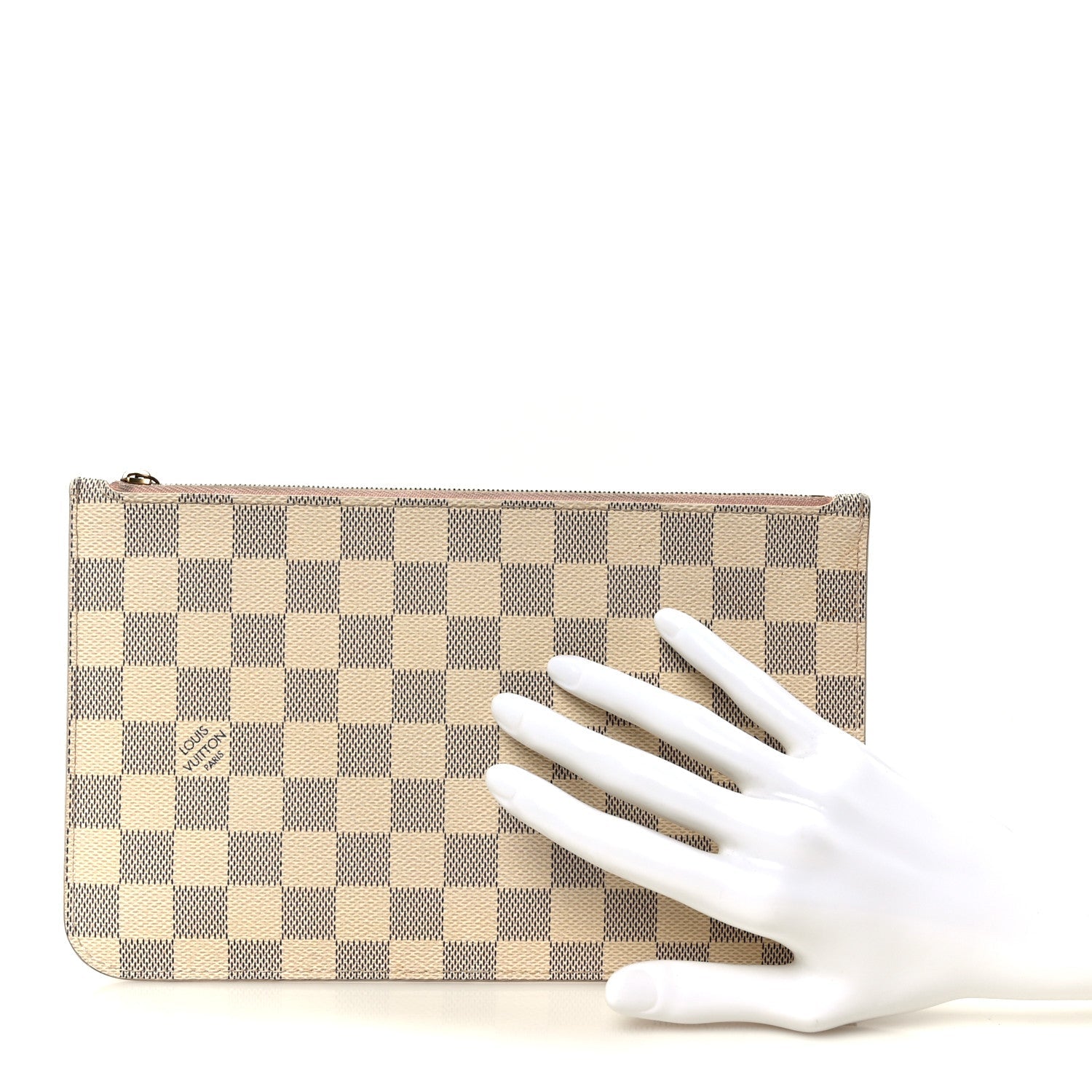 Damier Azur Neverfull MM GM Pochette Rose Ballerine