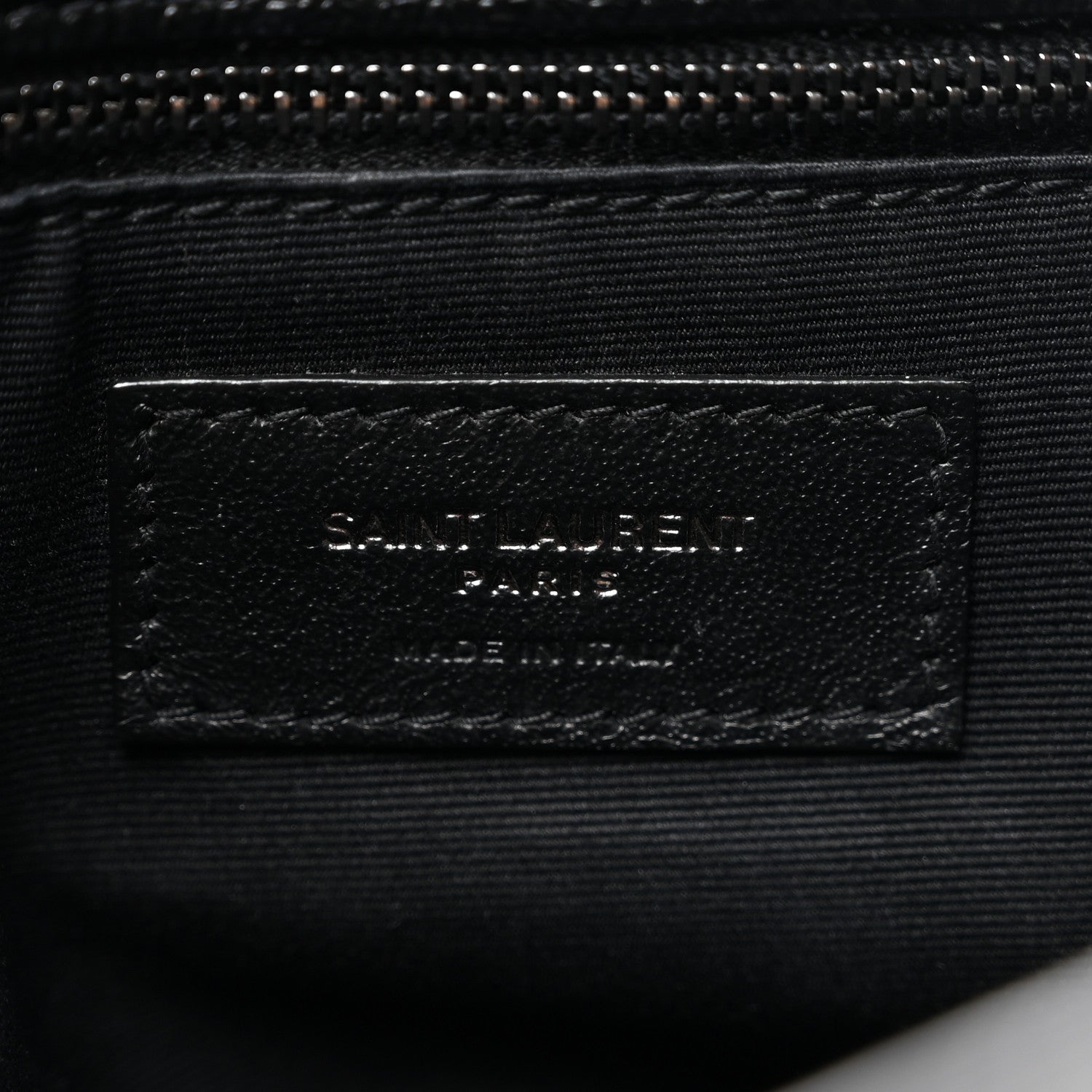 Crinkled Calfskin Matelasse Monogram Medium Niki Chain Satchel Black
