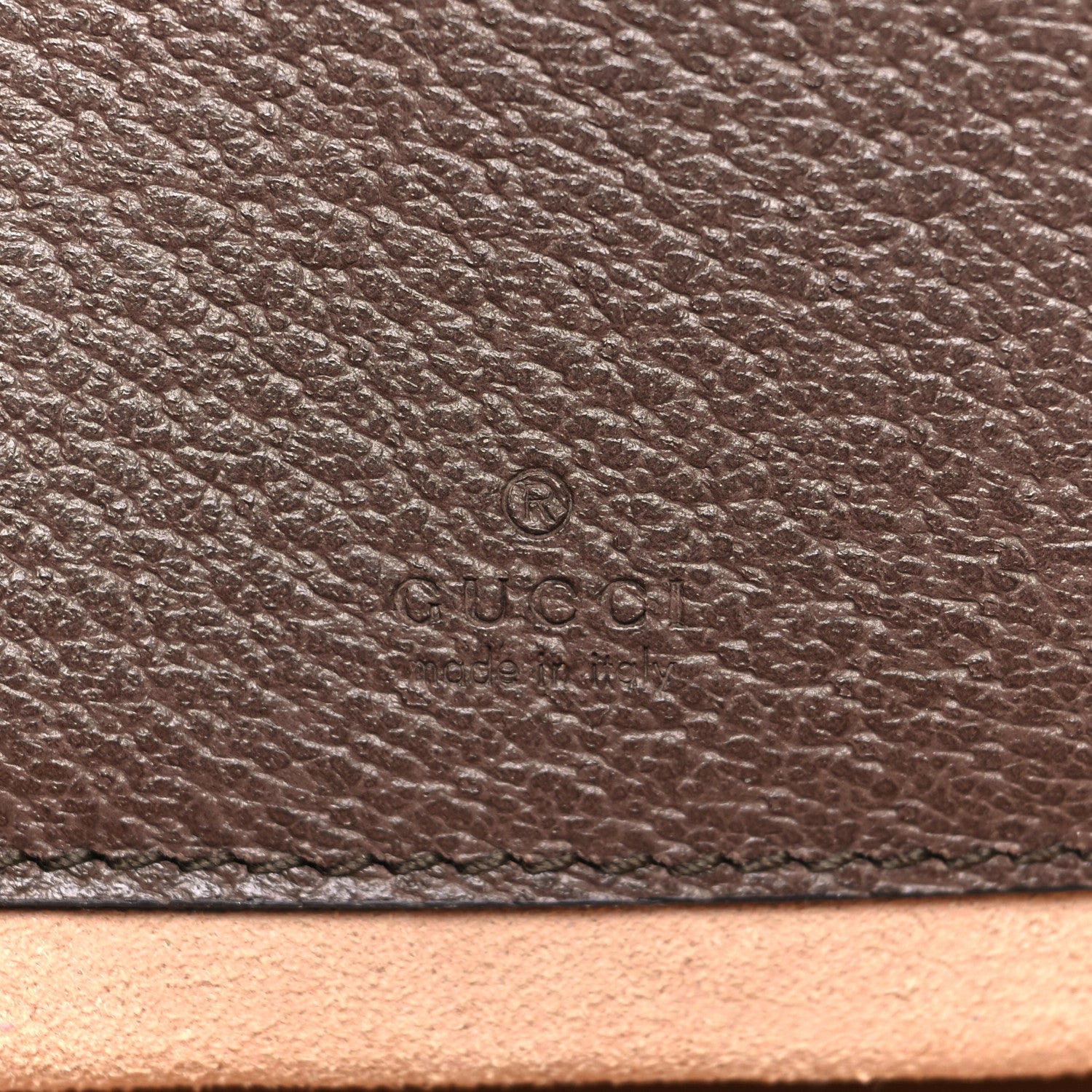 GG Supreme Monogram Web Mini Ophidia Round Backpack Brown