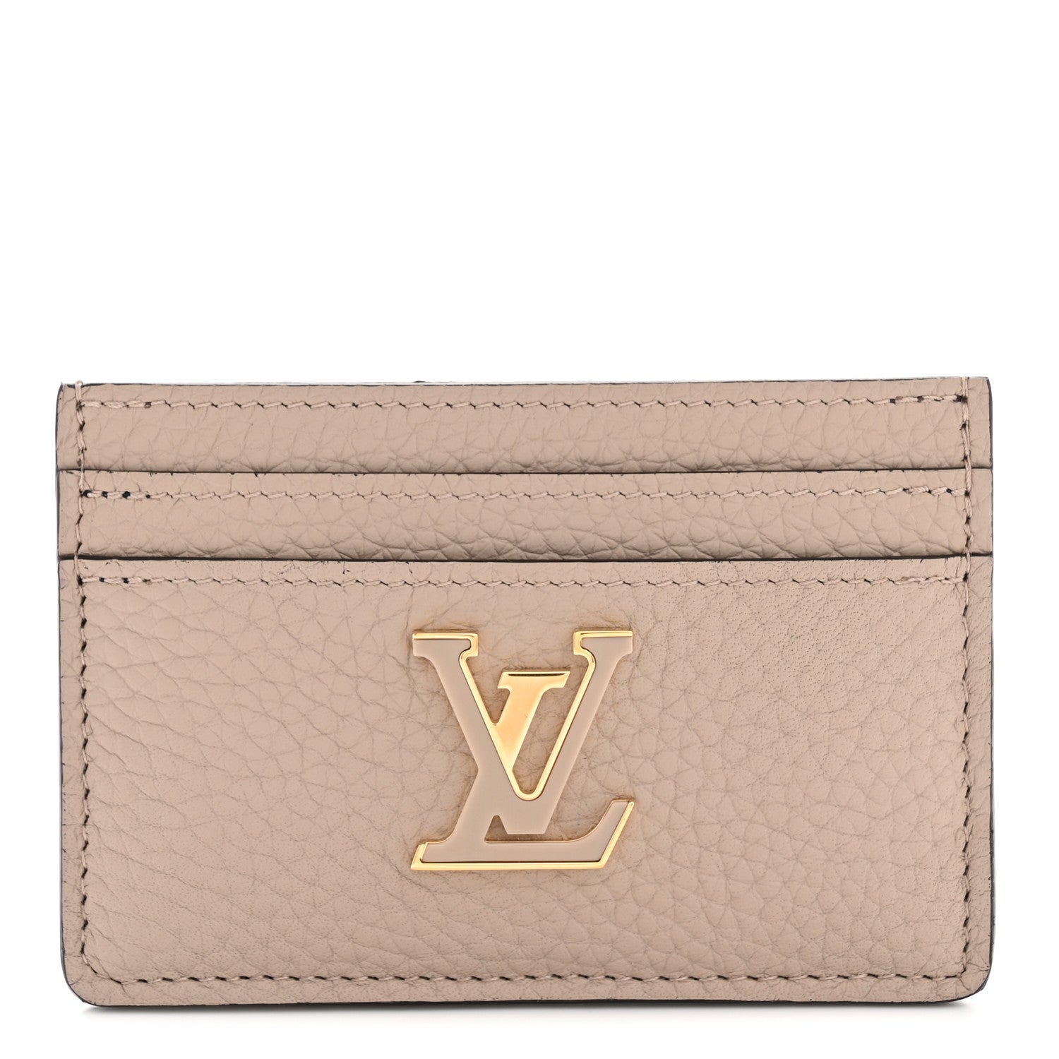 Taurillon Capucines Card Holder Galet