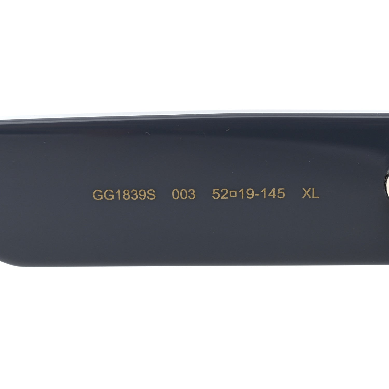 Acetate Rectangular Frame Sunglasses GG1839S Blue