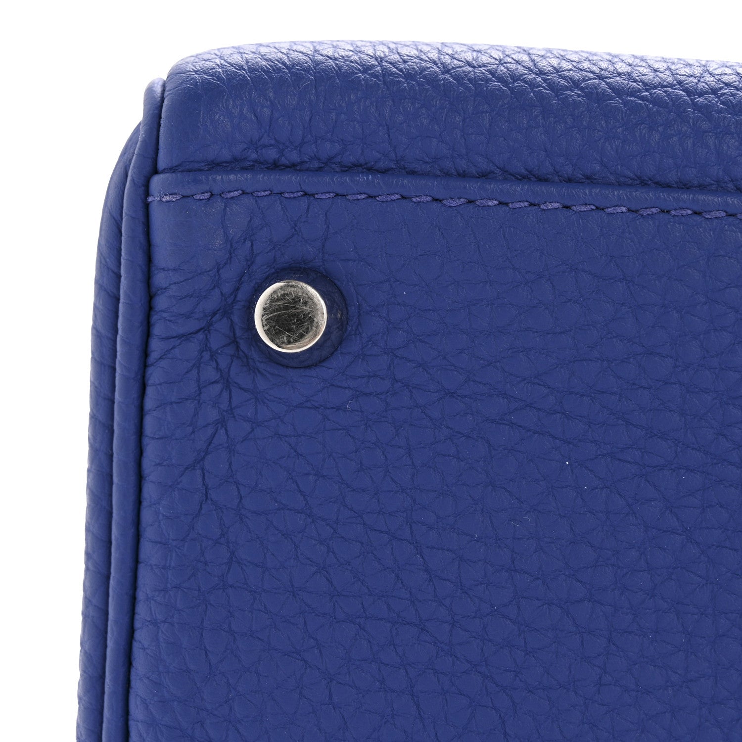 Togo Kelly Retourne 35 Bleu Electrique