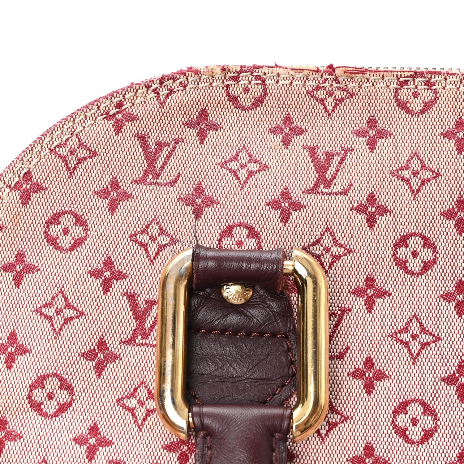 Mini Monogram Alma Haut Tote Cherry