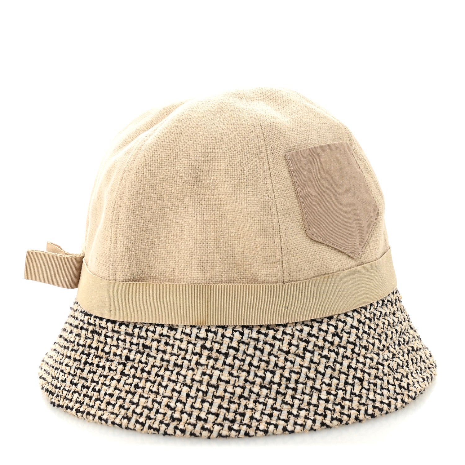 Tweed Bucket Hat 57 Beige