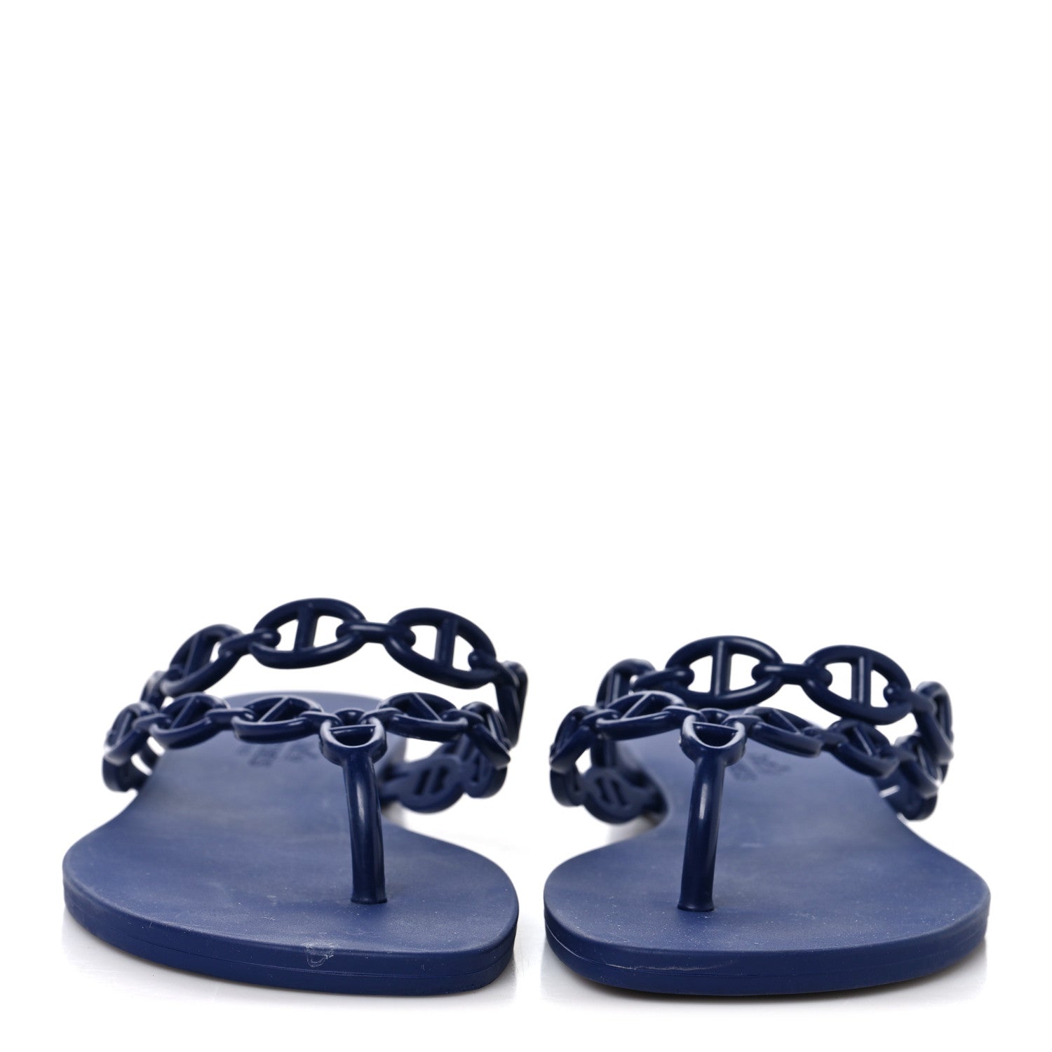 Rubber Chaine d'Ancre Island Sandals 37 Bleu Smalt