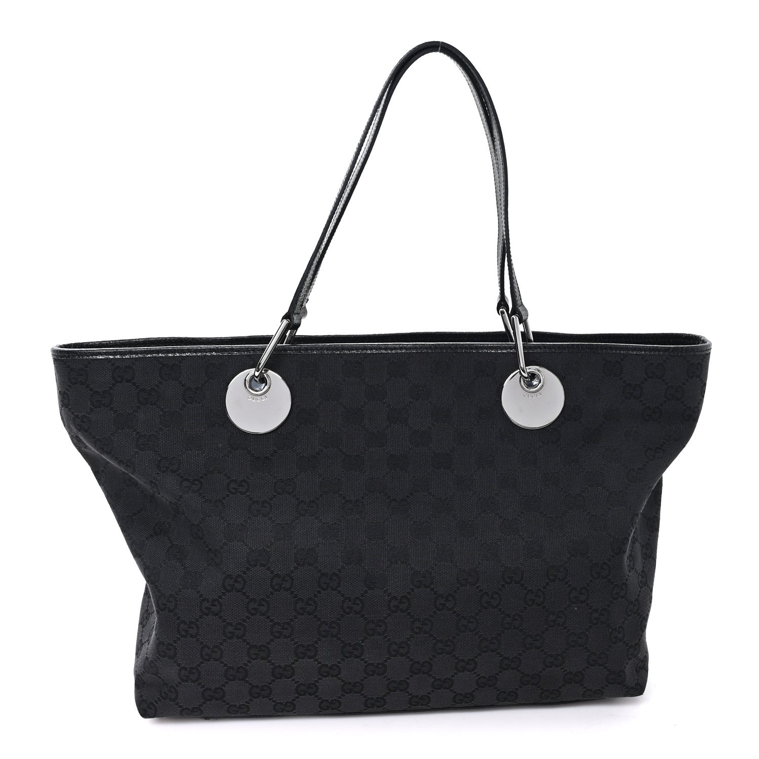 Monogram Large Eclipse Tote  Dark Brown