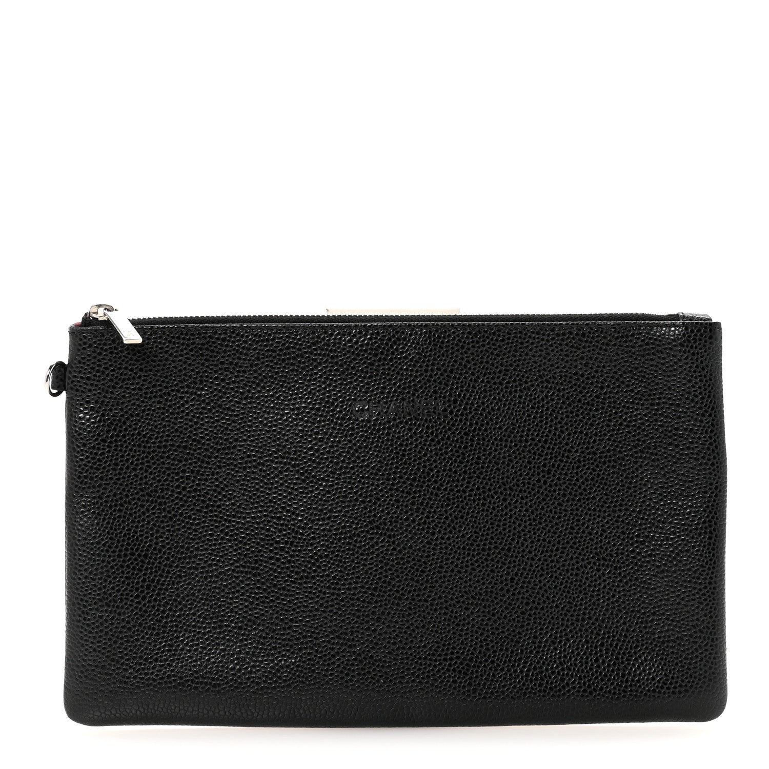 Caviar Pouch Bag Black