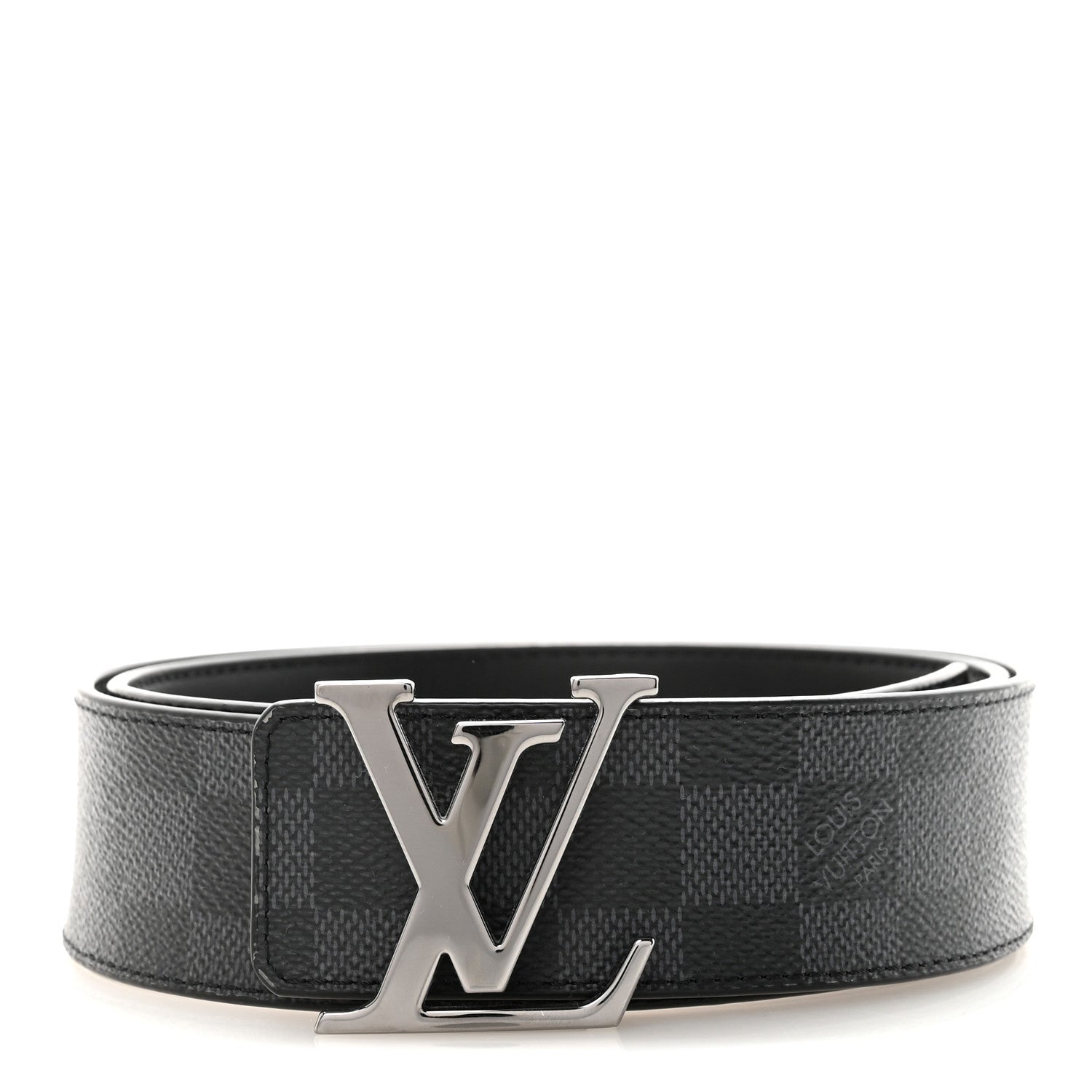 Damier Graphite 40mm LV Initiales 85 34 Belt