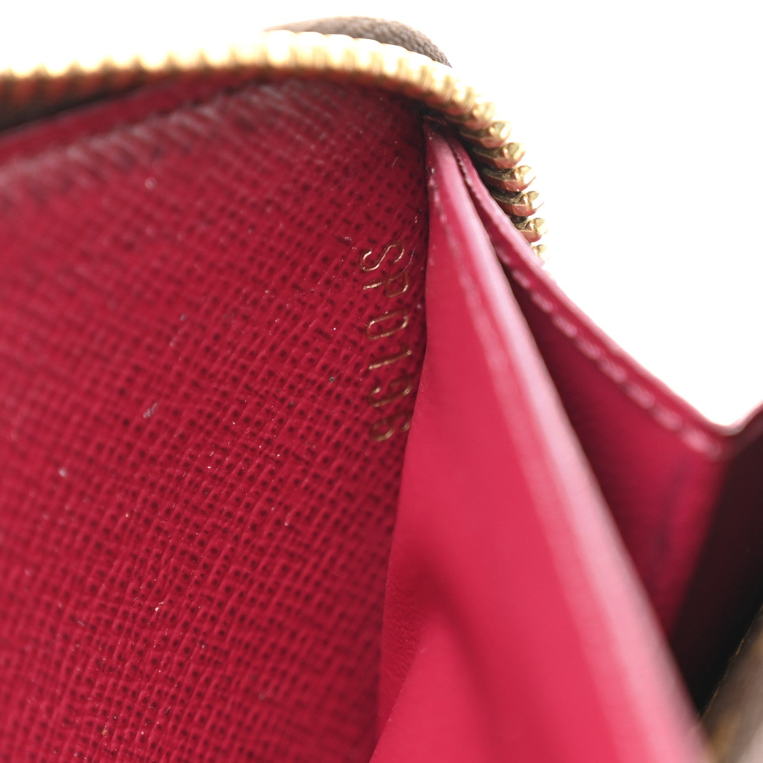 Monogram Clemence Wallet Fuchsia