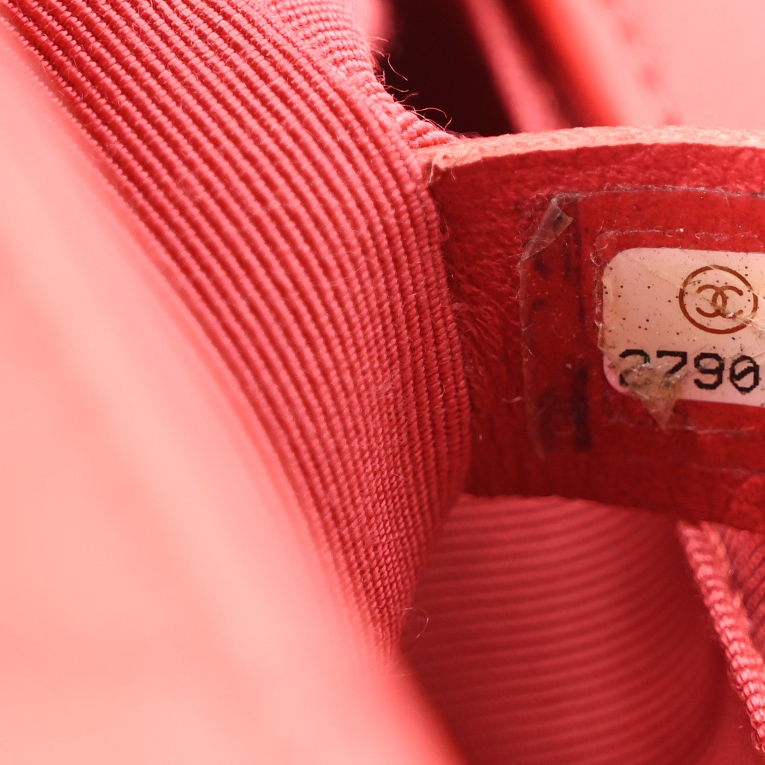 Calfskin Quilted Flap Waist Bag Red