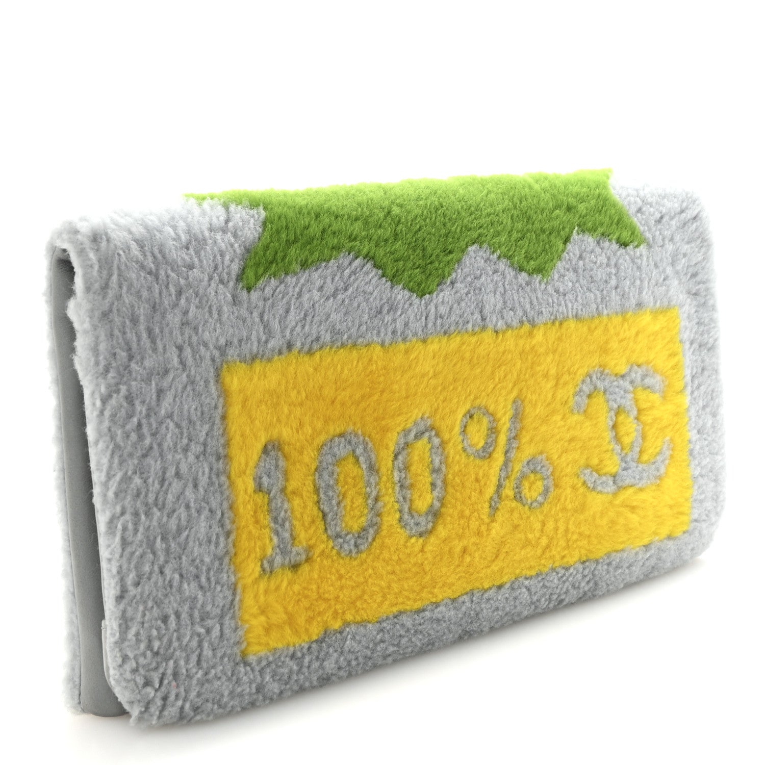 Shearling Lambskin Chanel 100% Grey