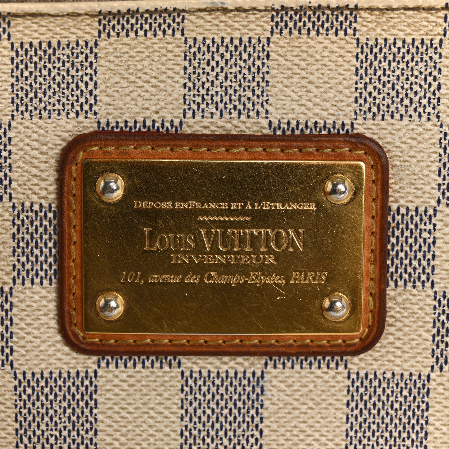 Damier Azur Eva Clutch