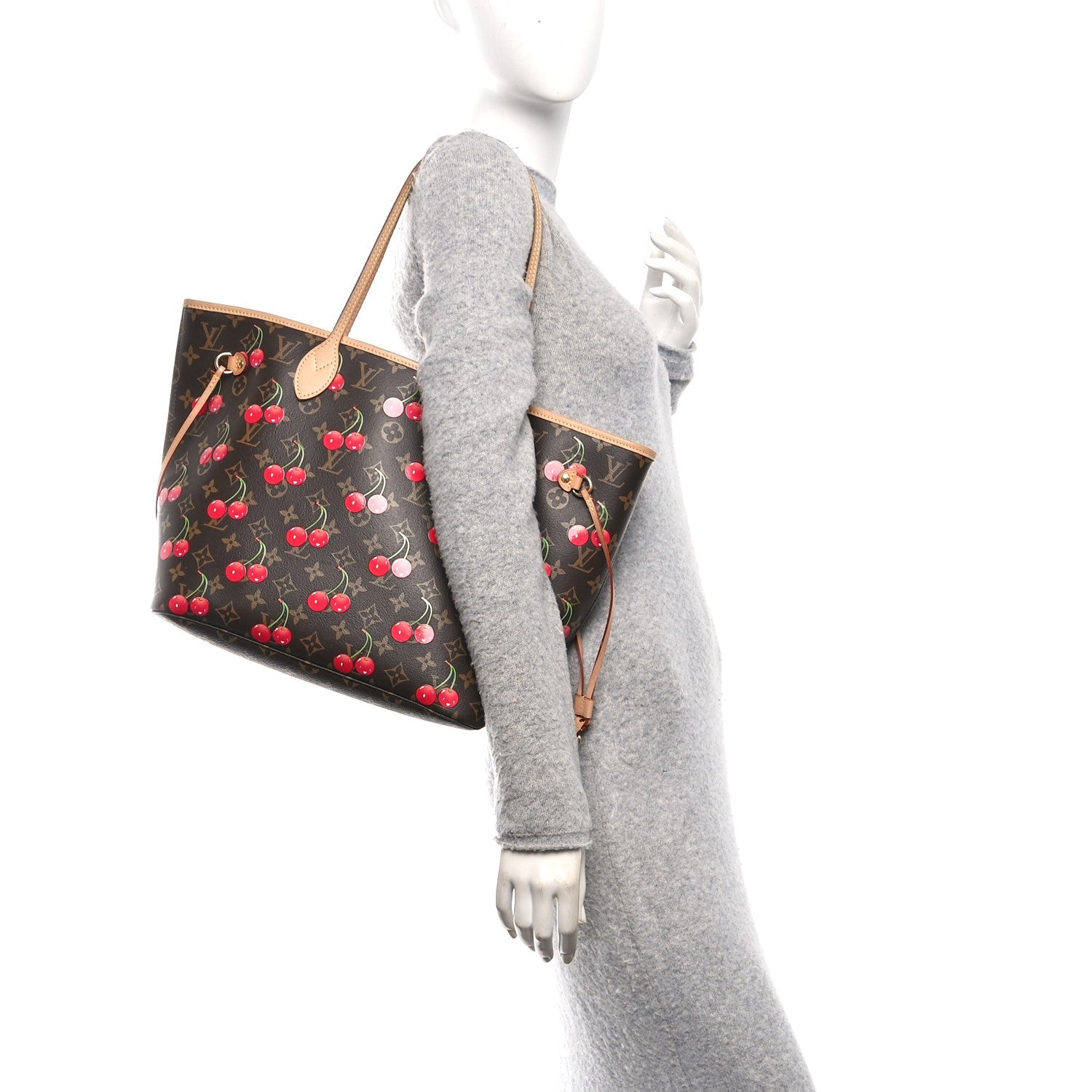 LV X TM Monogram Cerises Neverfull MM