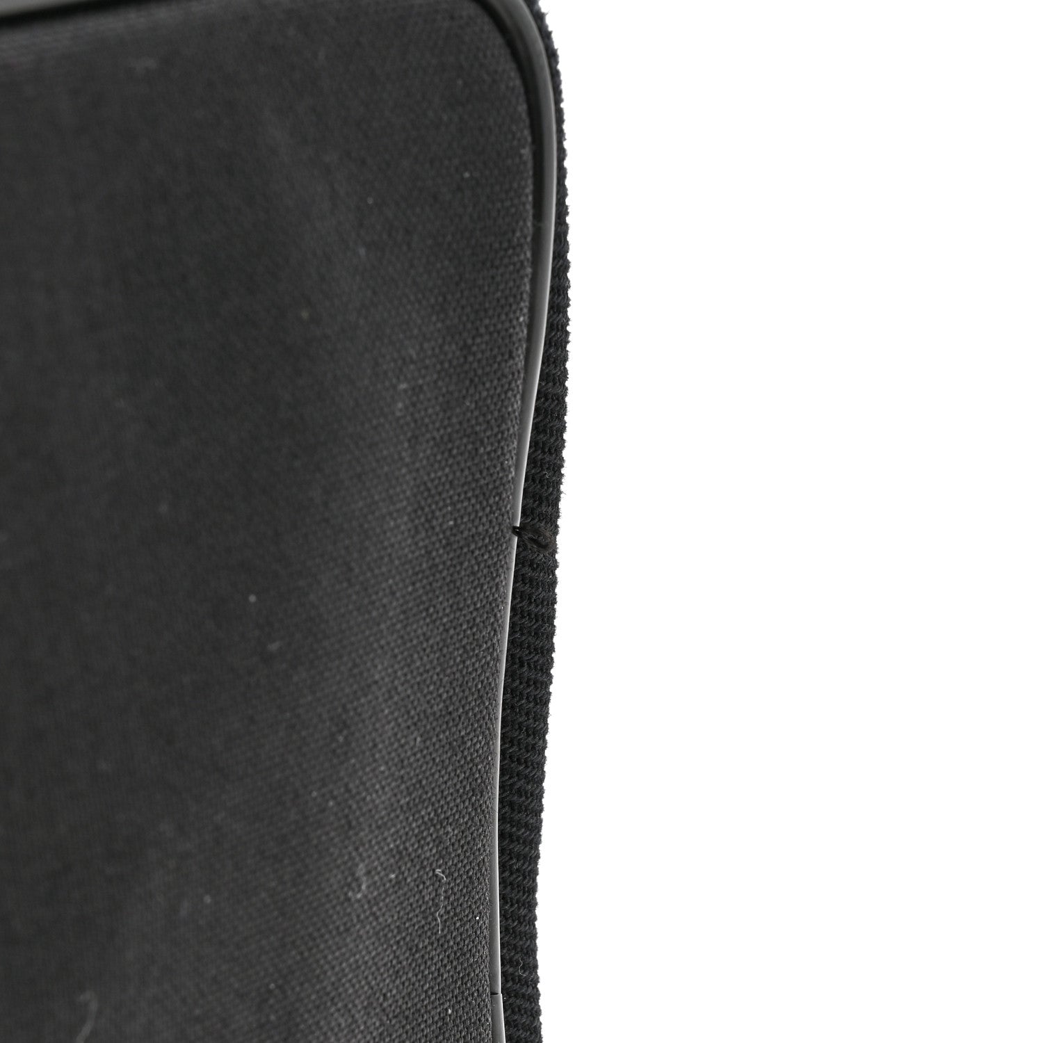 Canvas Signature Embroidered City Backpack Black