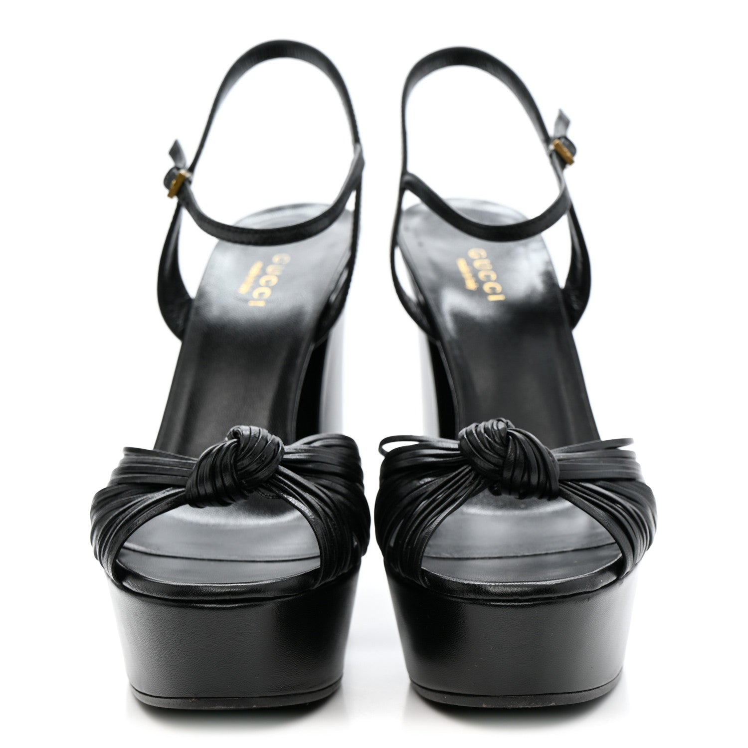 Malaga Kid Allie Platform Sandals 37 Black