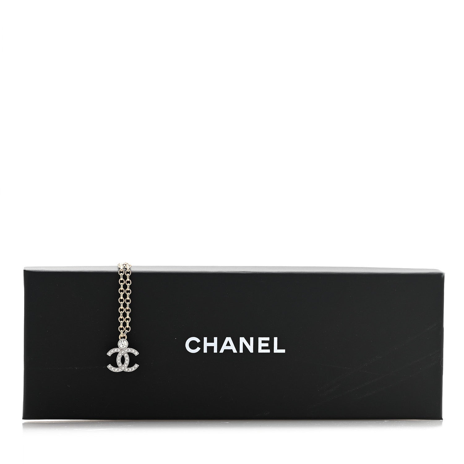 Crystal CC Necklace Gold Silver