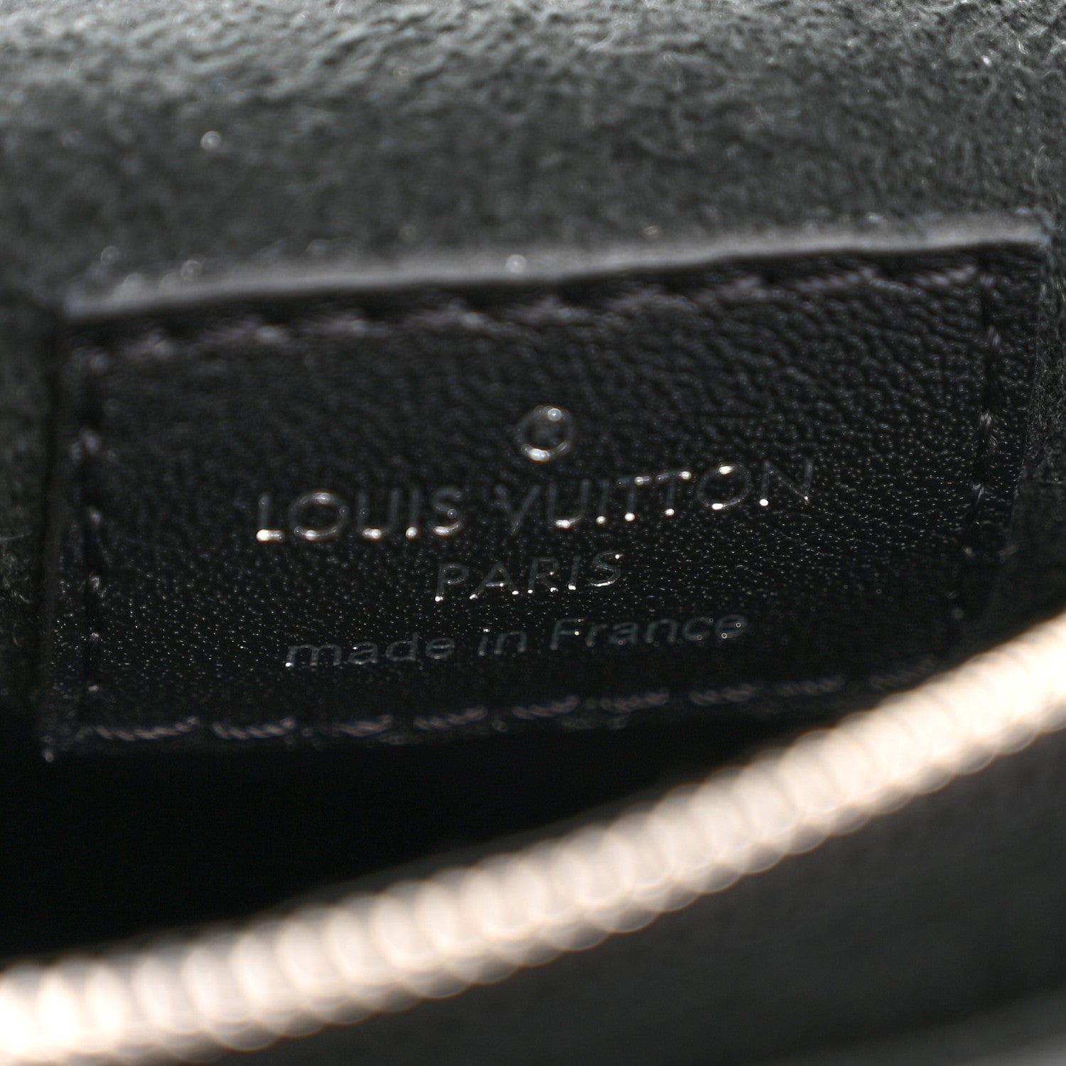 Monogram Kabuki Pochette Black