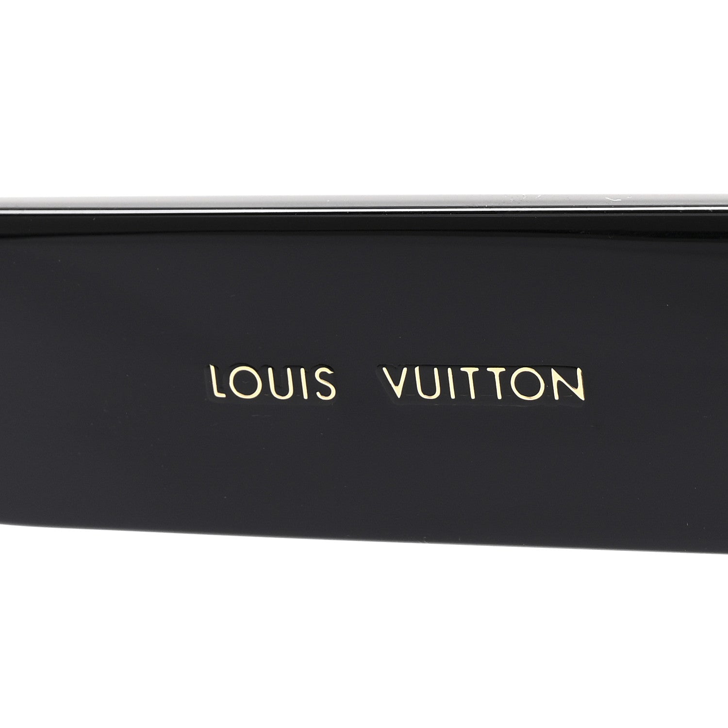 Acetate LV Circle Large Cat Eye Sunglasses Z2642U Black