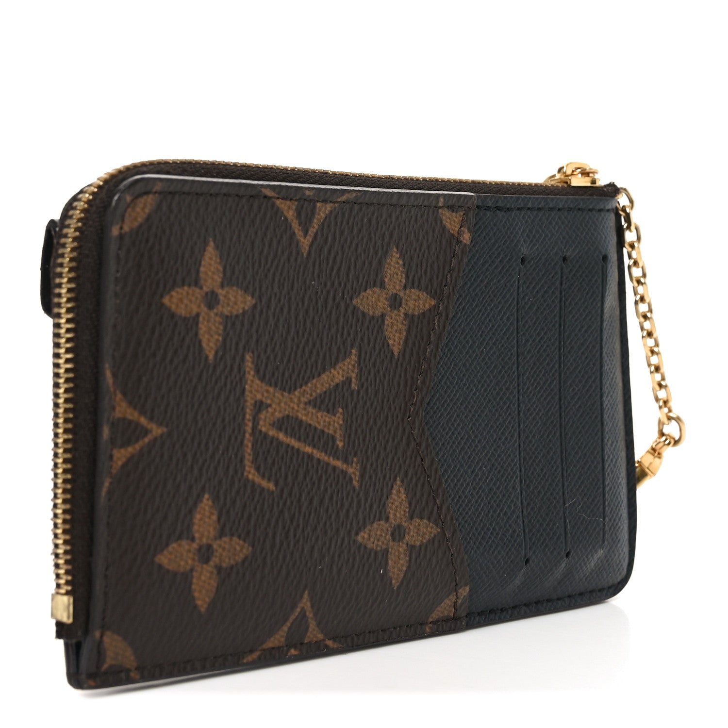 Monogram Recto Verso Card Holder Black