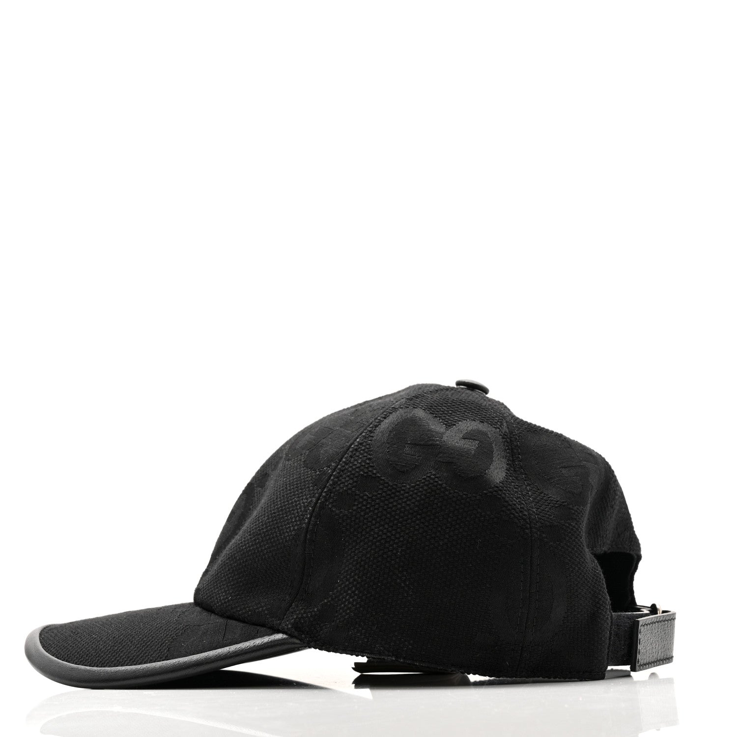 Monogram Jumbo GG Baseball Hat XS Black