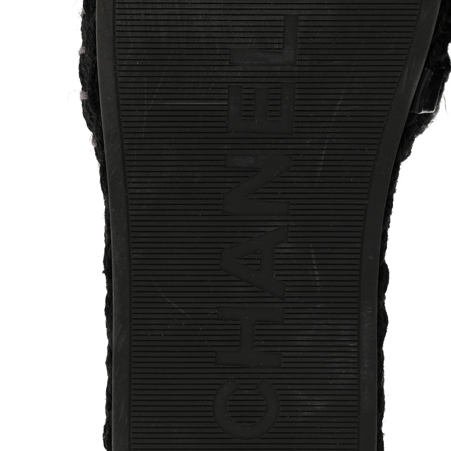 Cord Braided CC Mules 41 Black