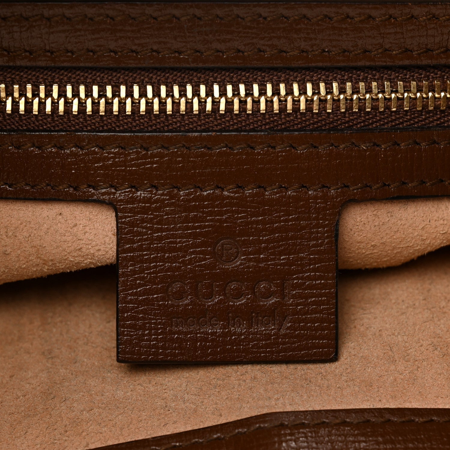 GG Supreme Monogram Azalea Calfskin Web Small Jackie 1961 Hobo Beige Ebony Brown Sugar