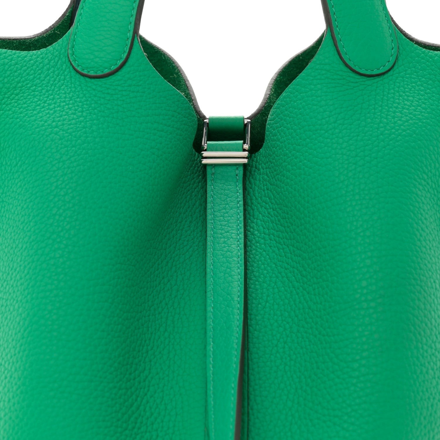 Taurillon Clemence Swift Eclat Picotin Lock 22 MM Menthe Vert Bosphore