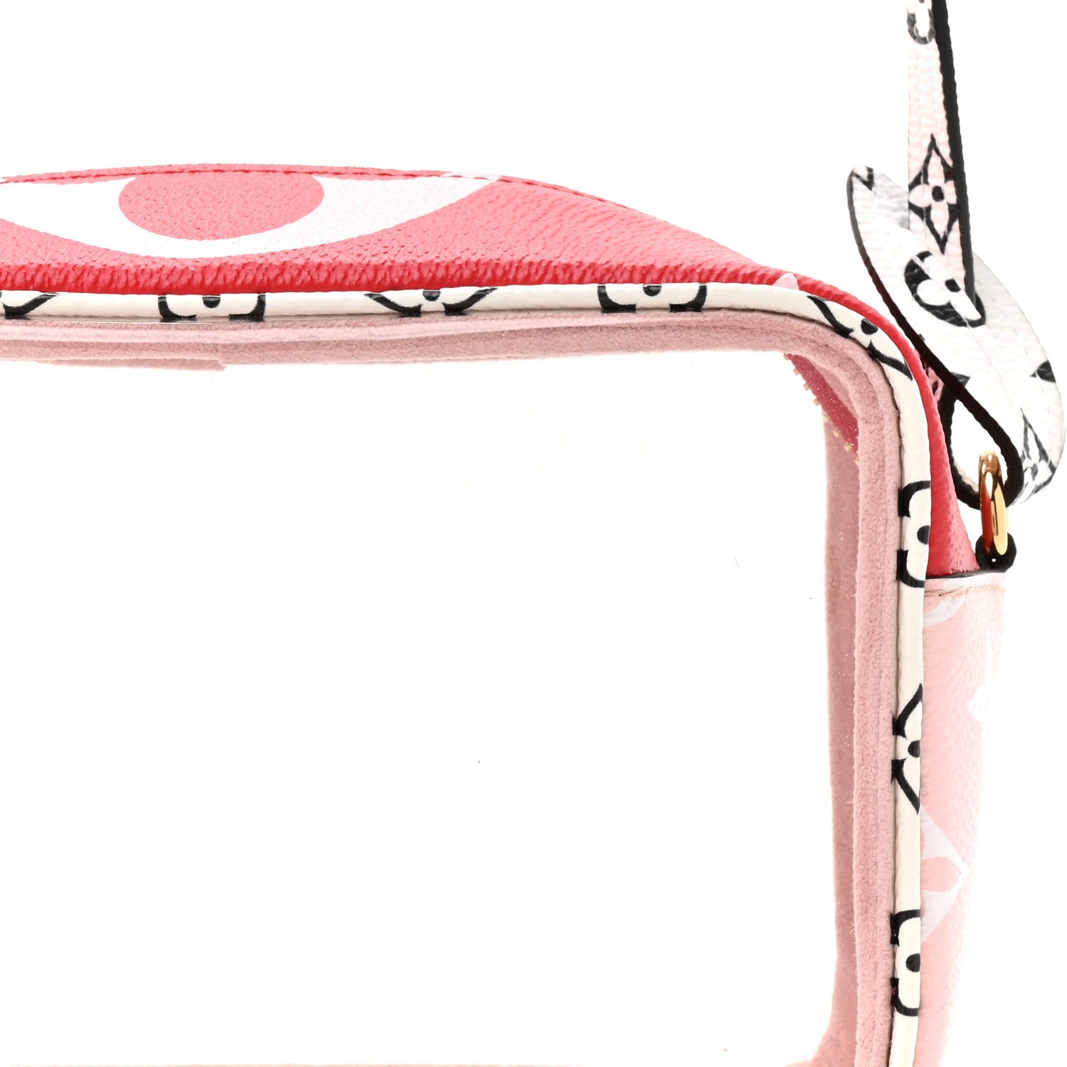 Monogram Giant Beach Pouch Rouge