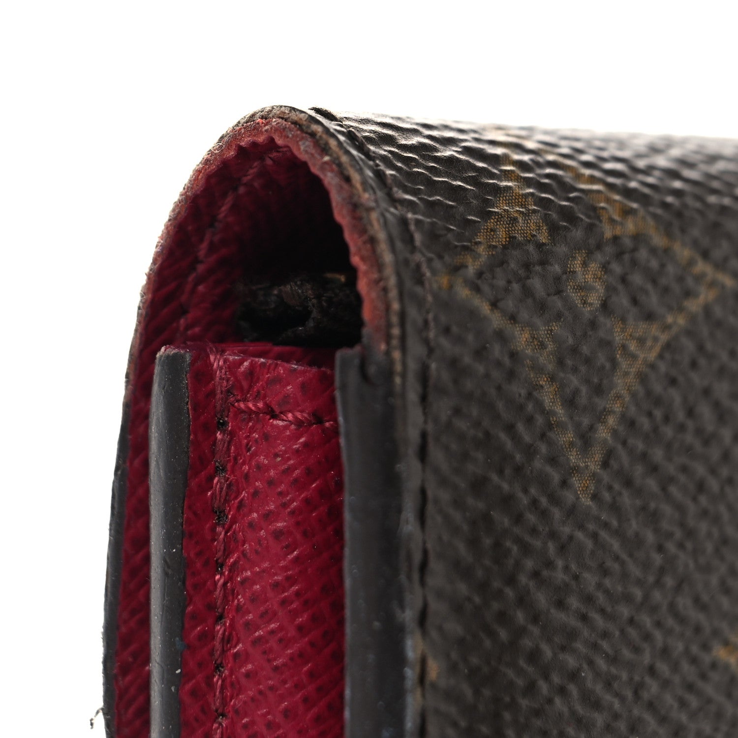 Monogram Rosalie Coin Purse Fuchsia