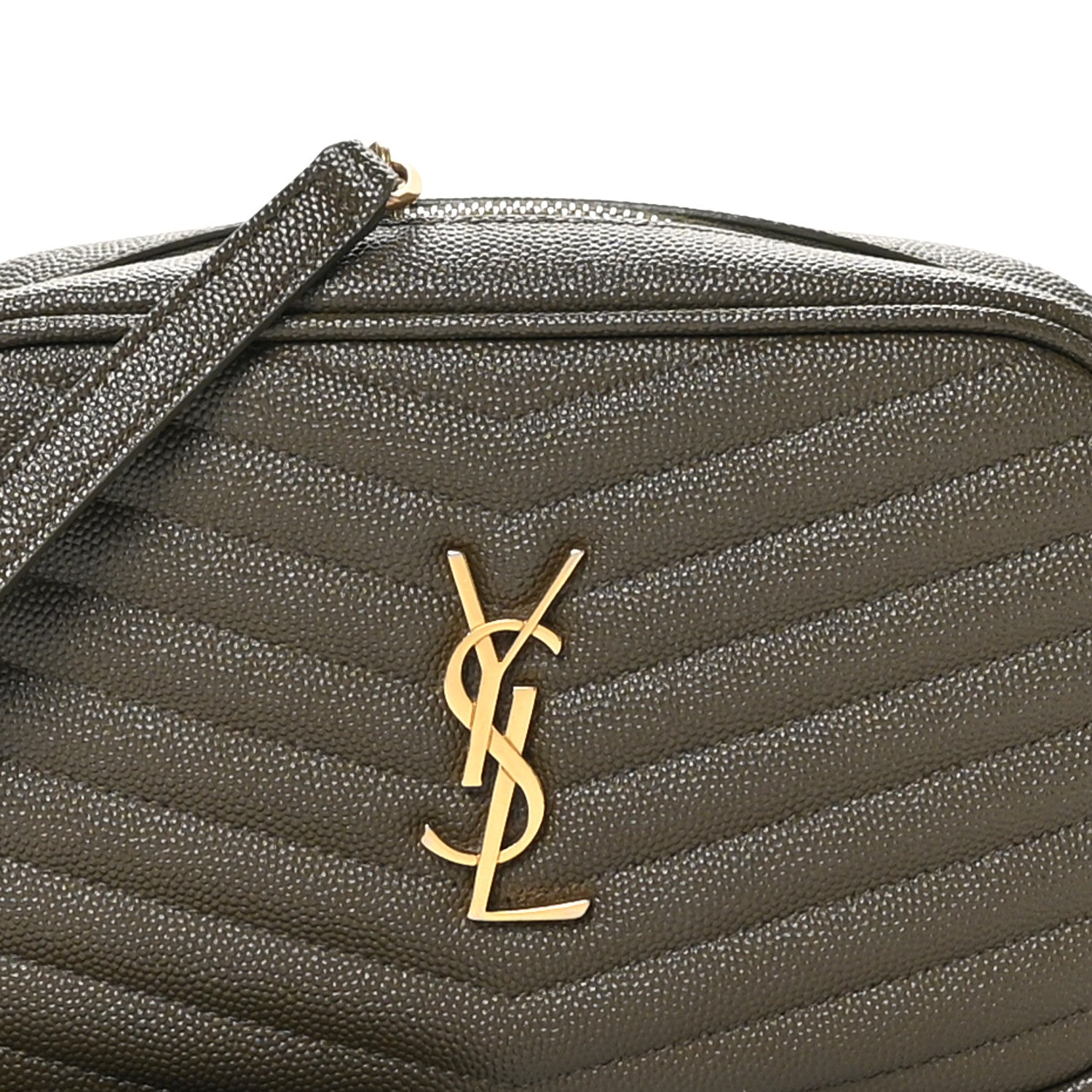 Grain De Poudre Matelasse Monogram Mini Lou Camera Bag Seaweed