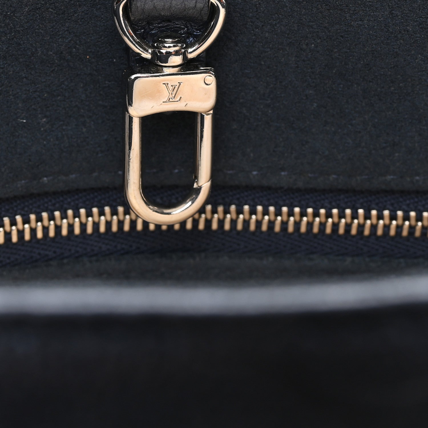 Metallic Empreinte Monogram Giant Onthego PM Navy Nacre