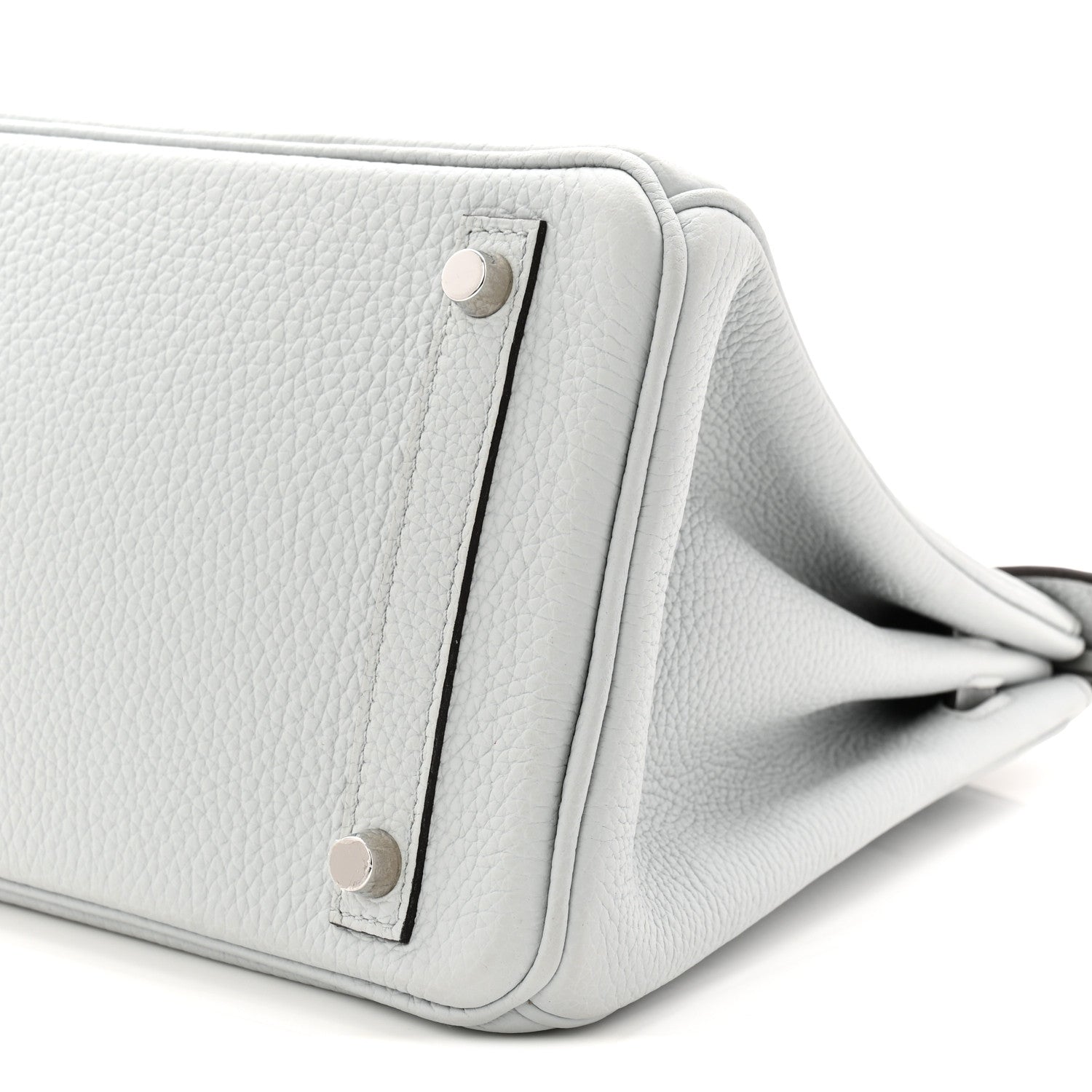Taurillon Clemence Birkin 30 Bleu Pale