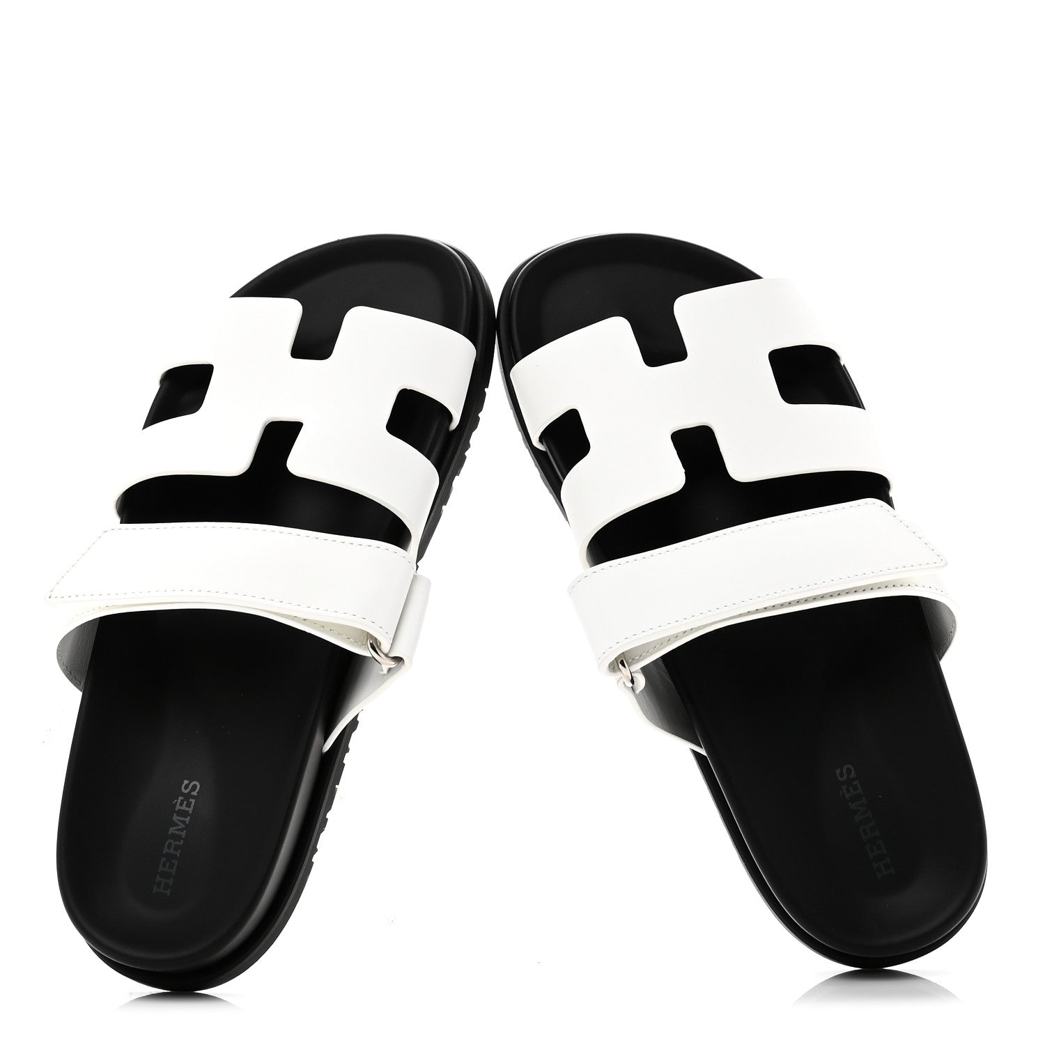 Calfskin Womens Chypre Sandals 37 White