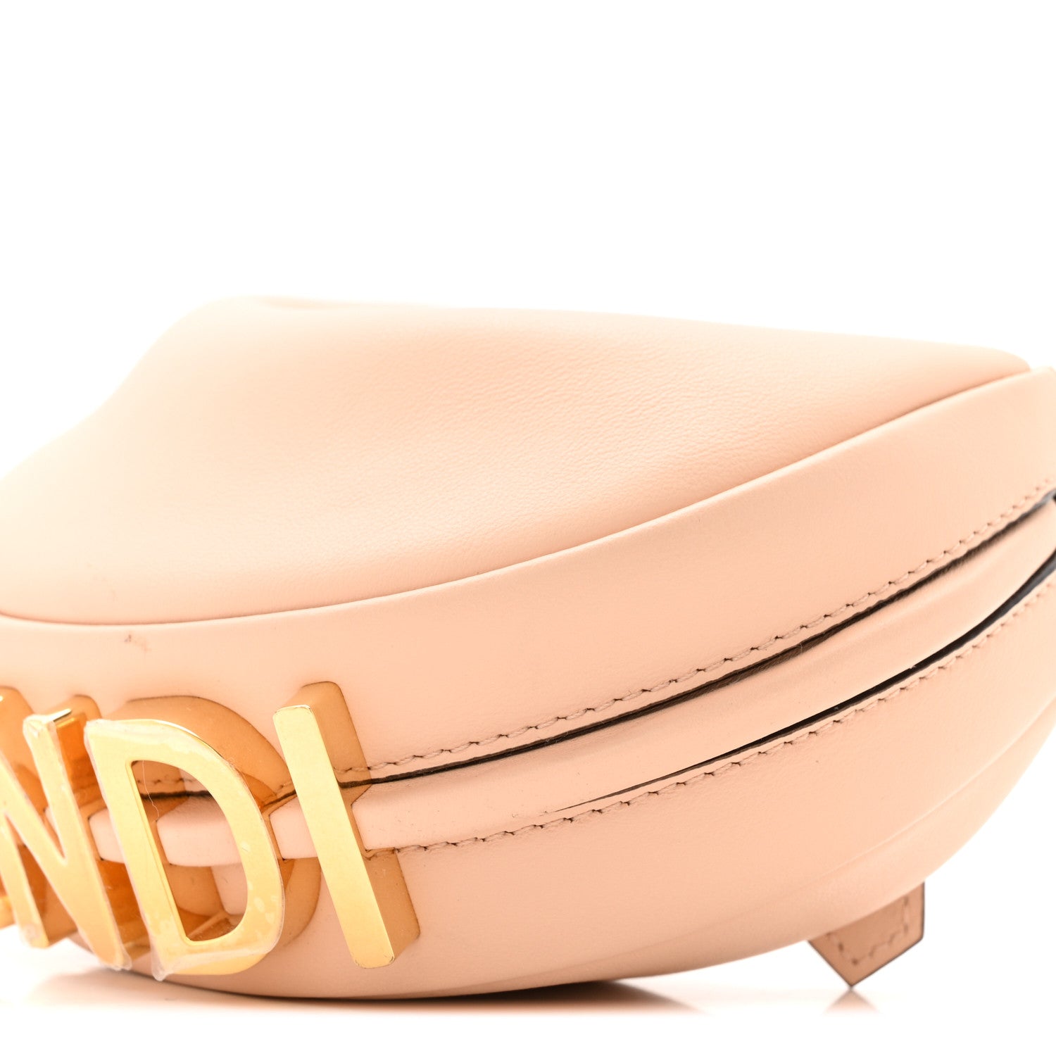 Vitello Grace Matte Nano Fendigraphy Hobo Charm Light Rose