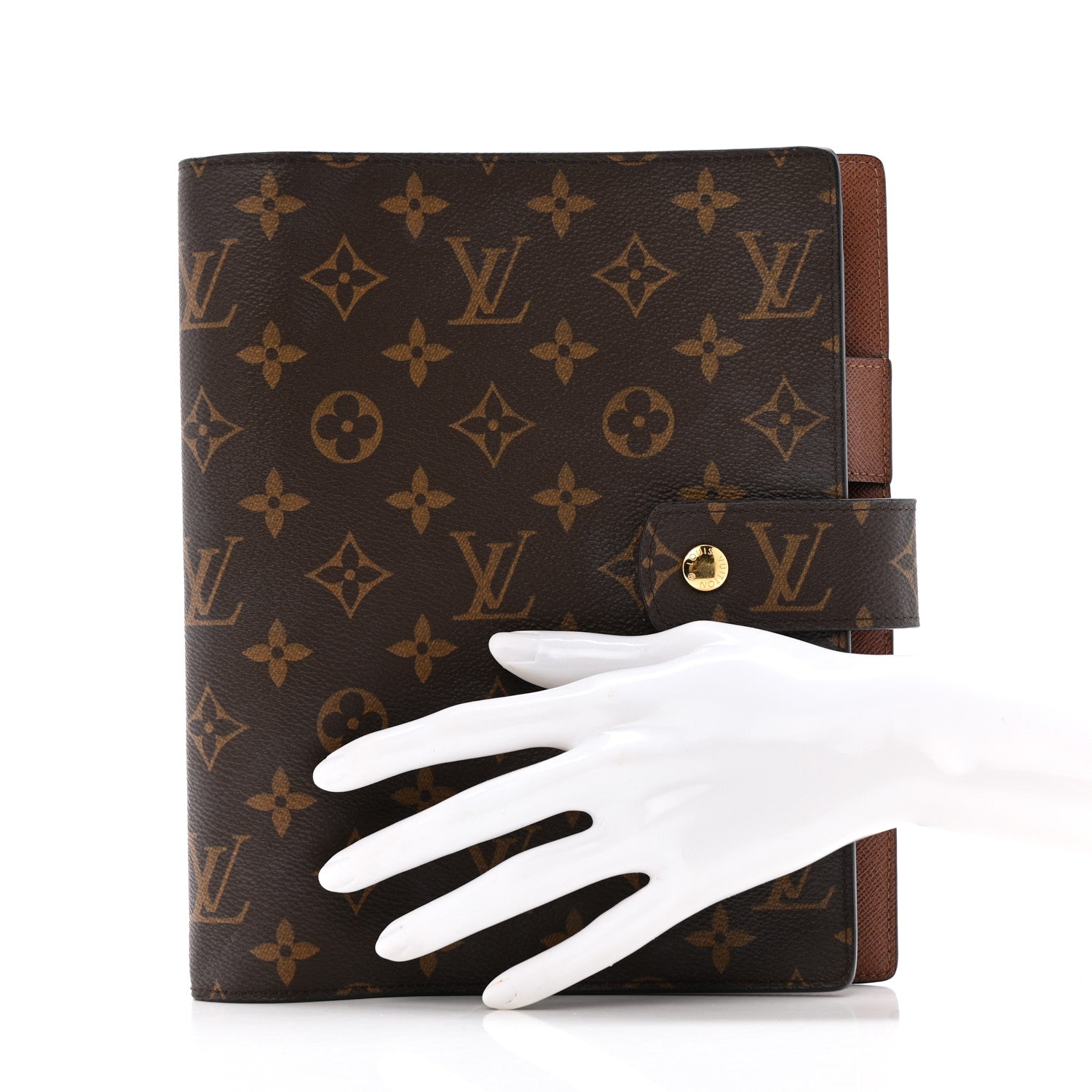 Monogram Large Ring Agenda Cover