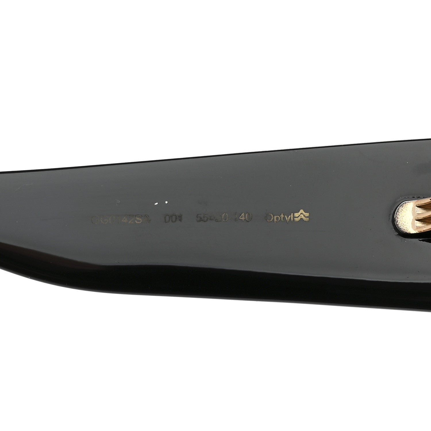 Acetate Square Frame Sunglasses GG0142SA Black