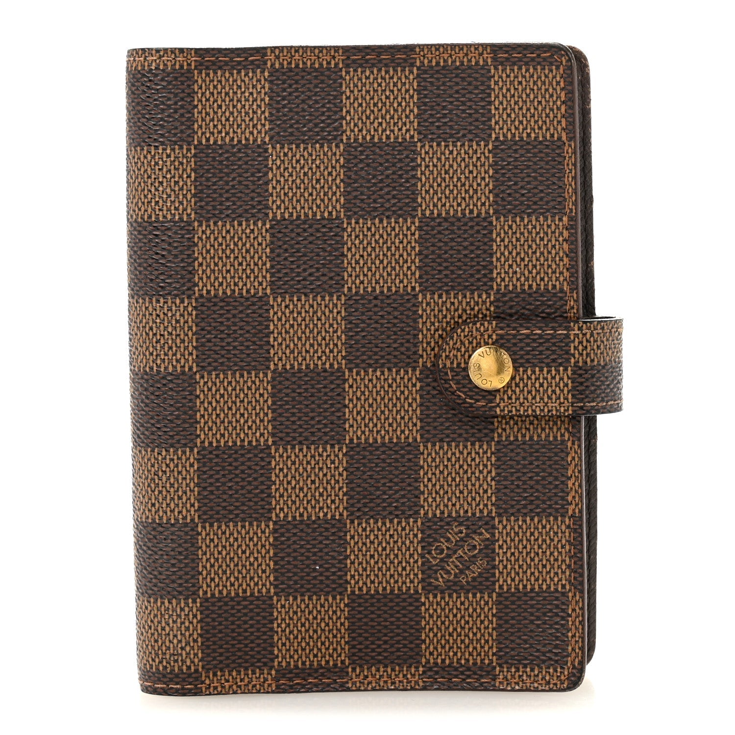 Damier Ebene Small Ring Agenda Cover
